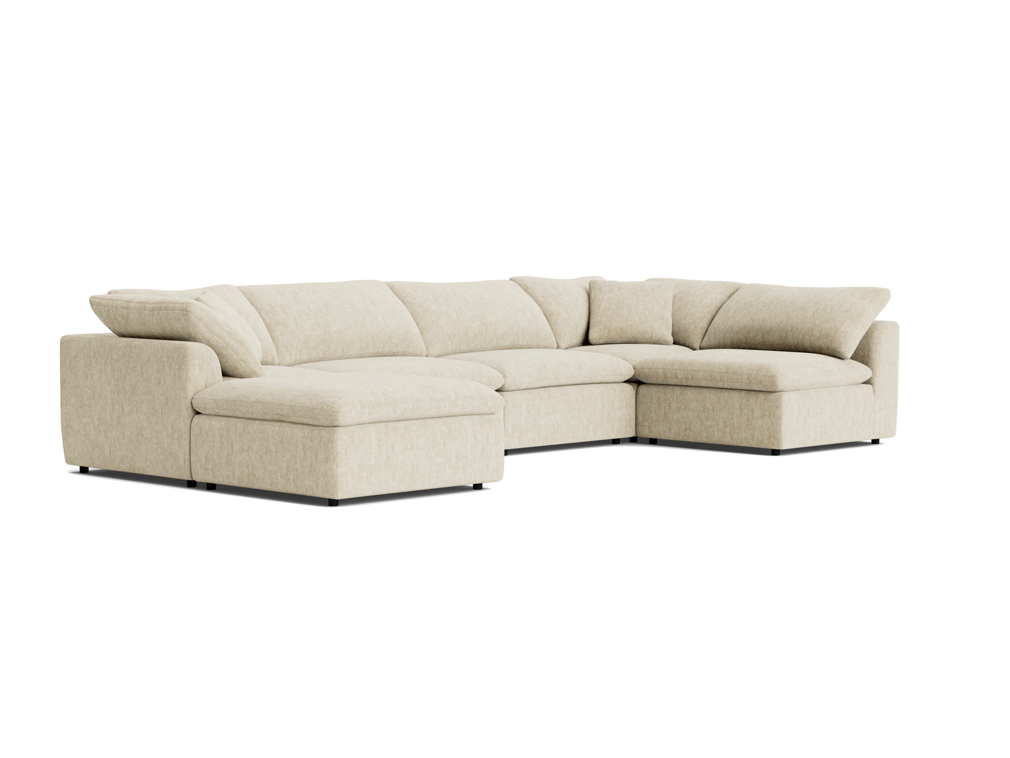 bryant modular grand sofa bumper sectional crave irish cream