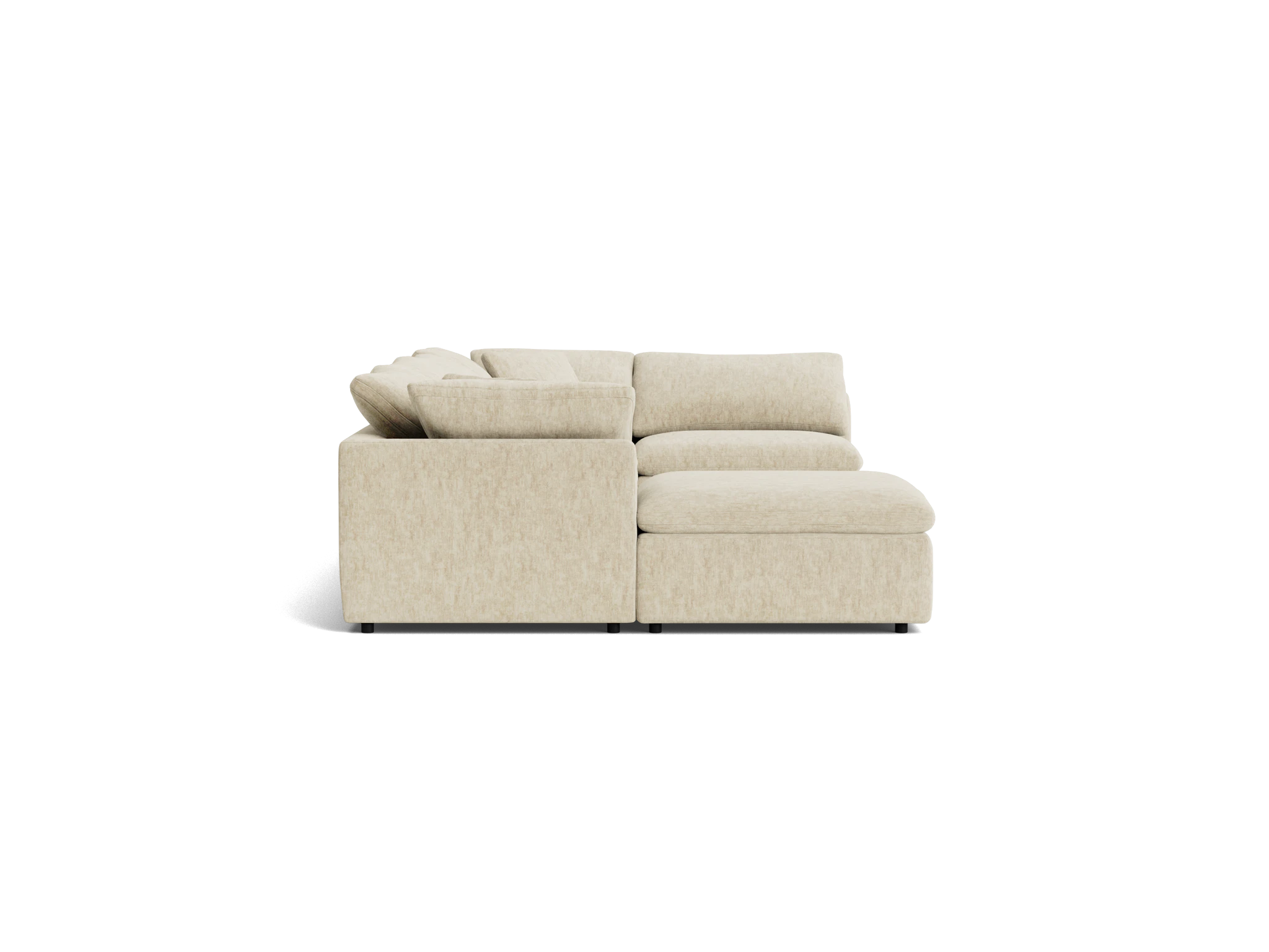 bryant modular grand sofa bumper sectional crave irish cream