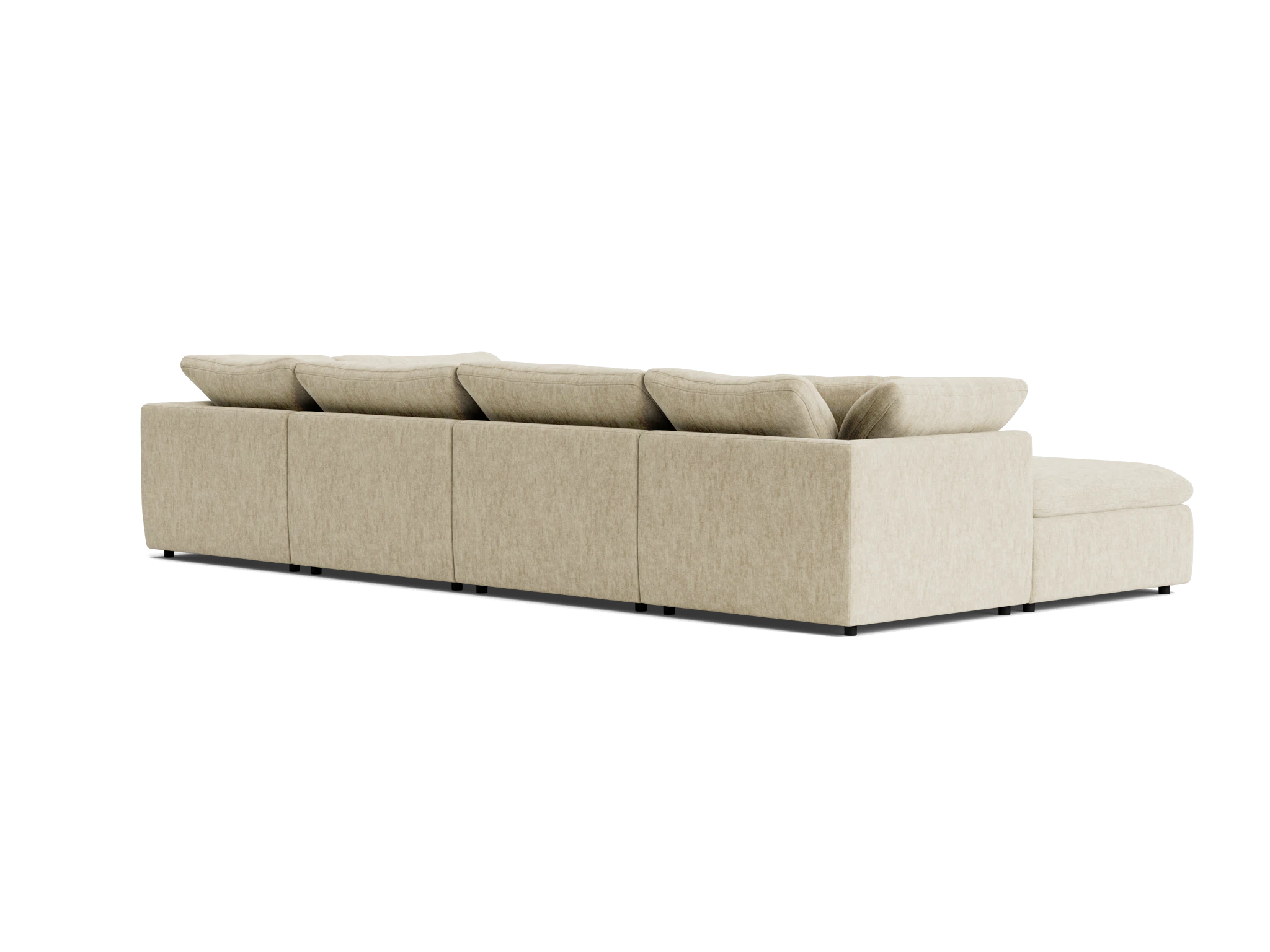 bryant modular grand sofa bumper sectional crave irish cream