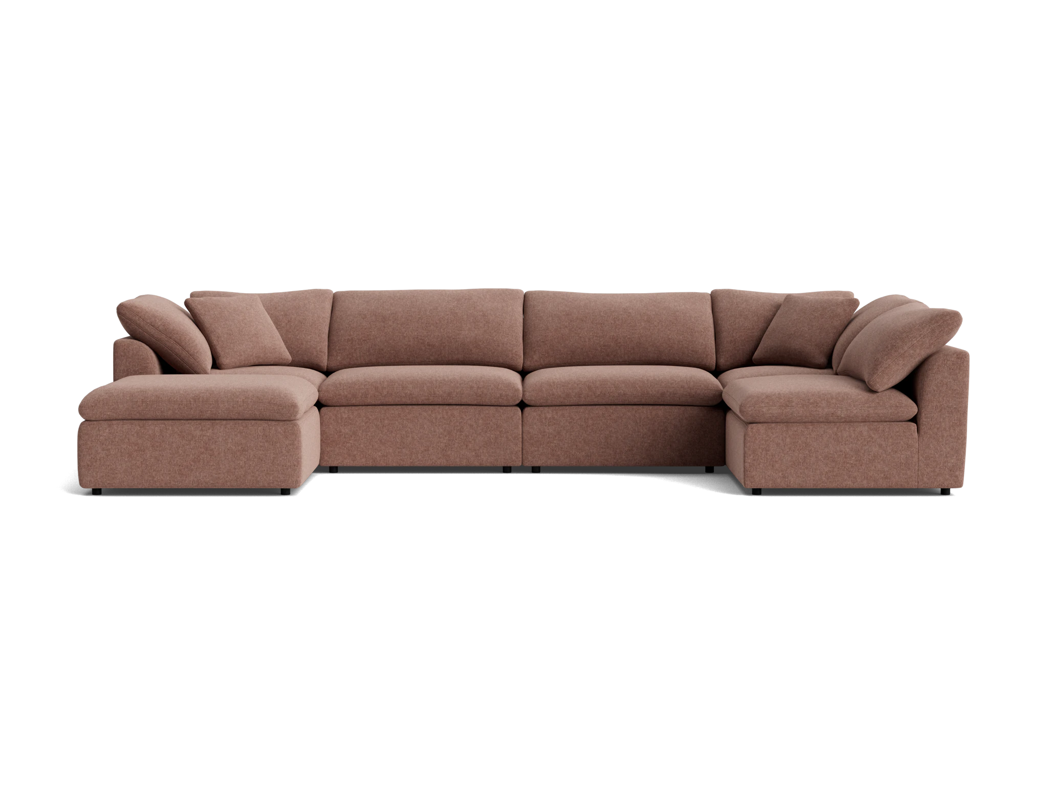 bryant modular grand sofa bumper sectional kenley mauve