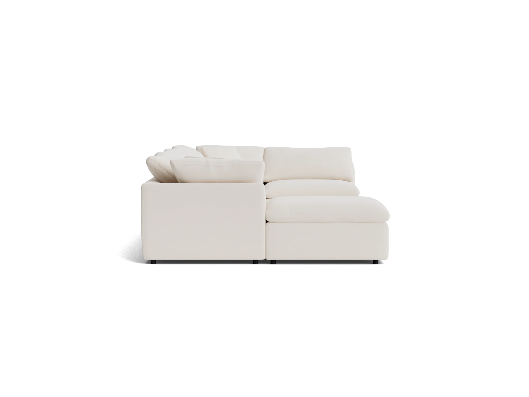 bryant modular grand sofa bumper sectional caspiar ivory