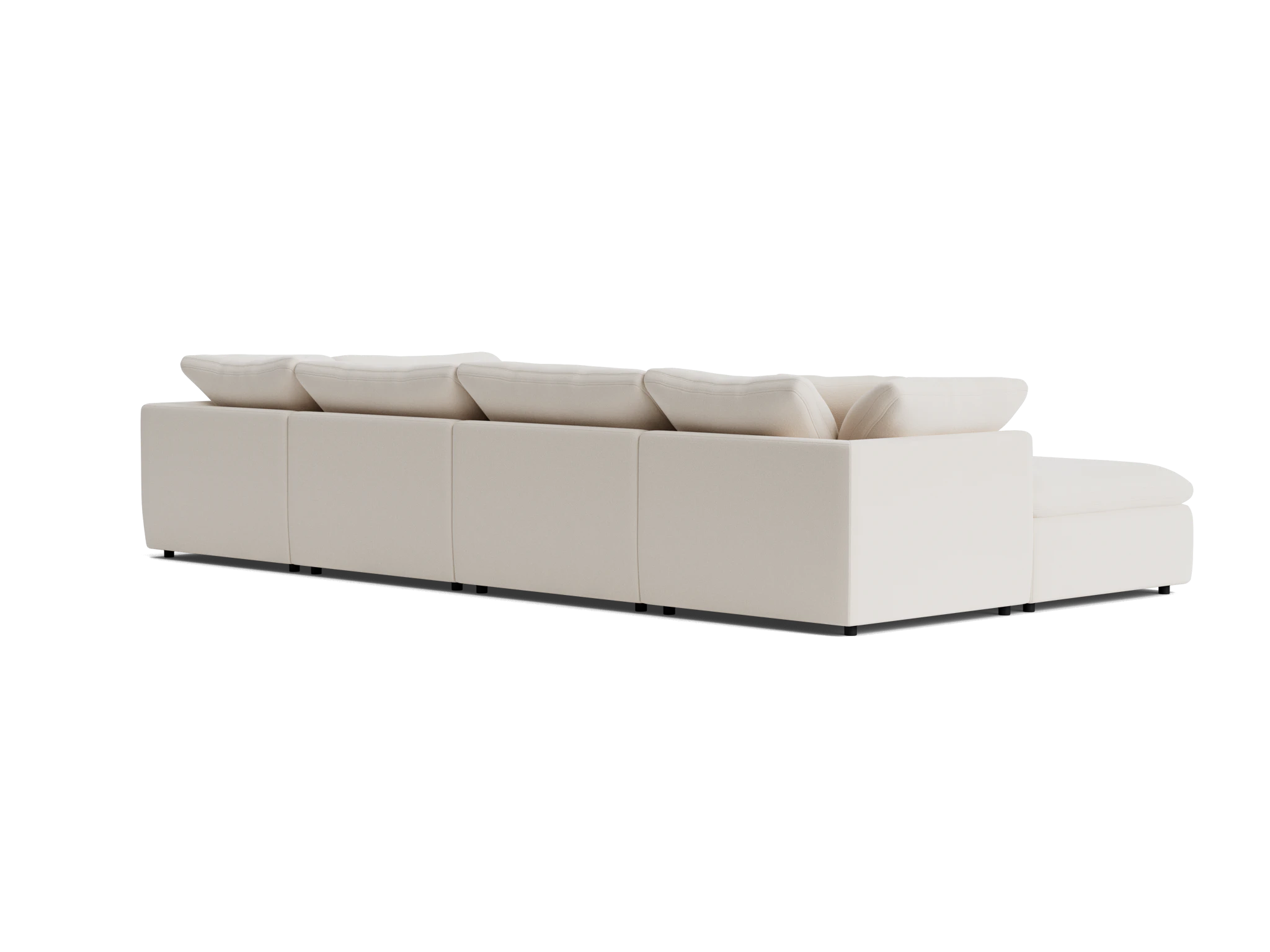 bryant modular grand sofa bumper sectional caspiar ivory