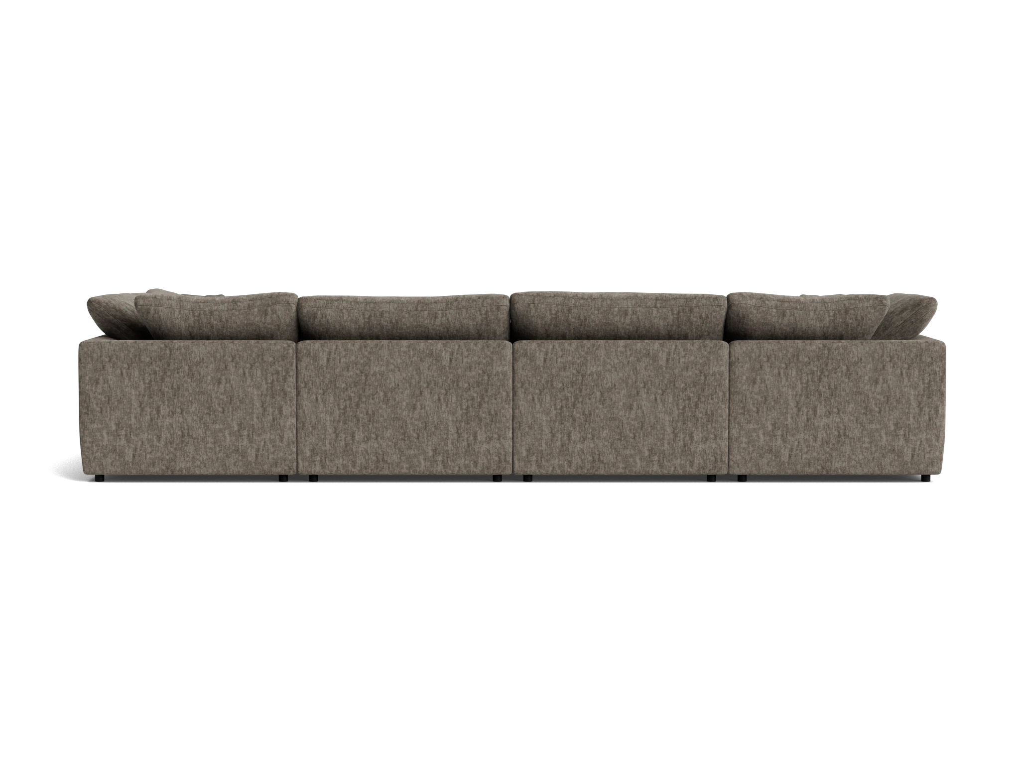 bryant modular grand sofa bumper sectional crave mocha latte