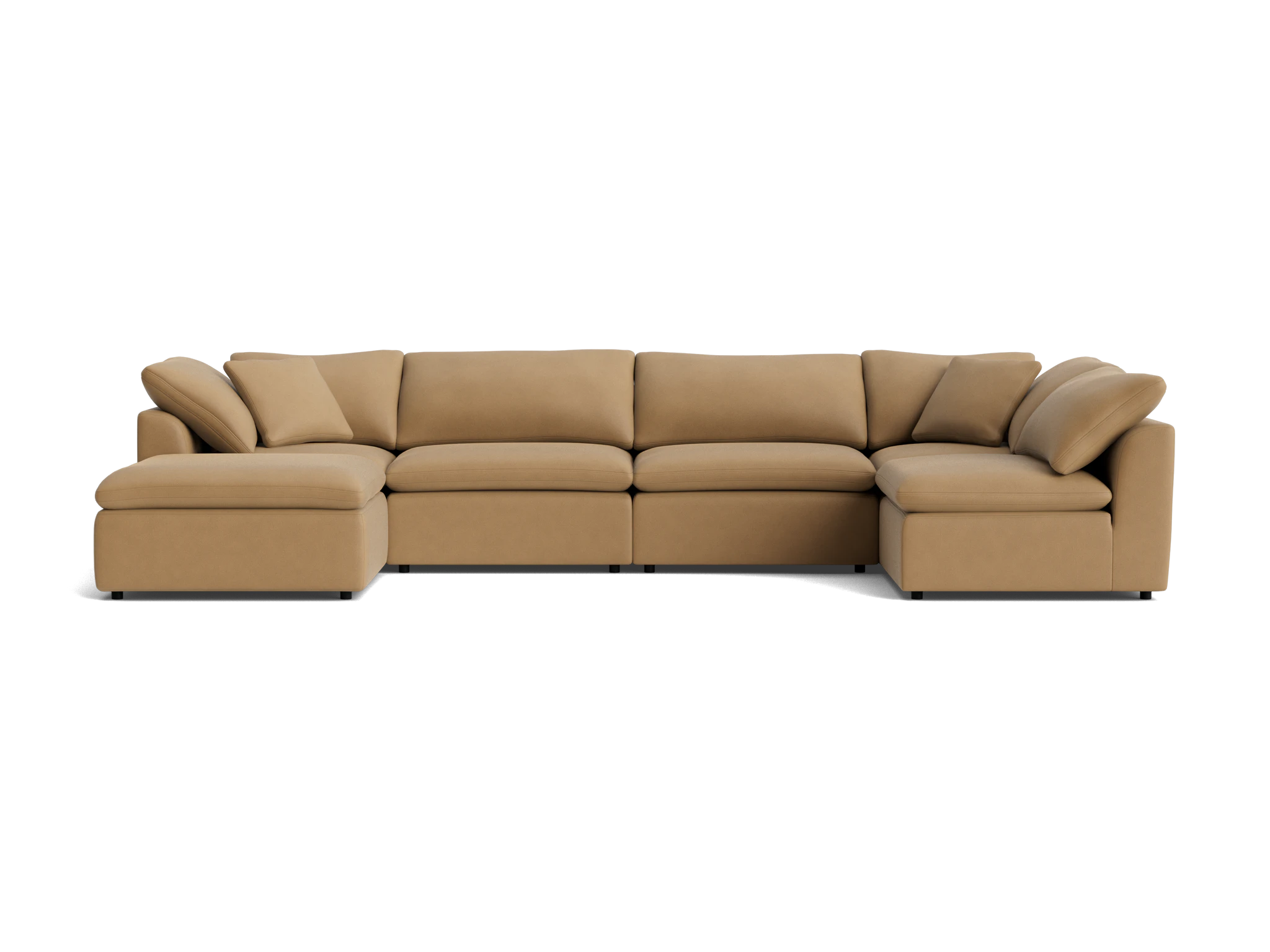 bryant modular grand sofa bumper sectional washed california biscuit