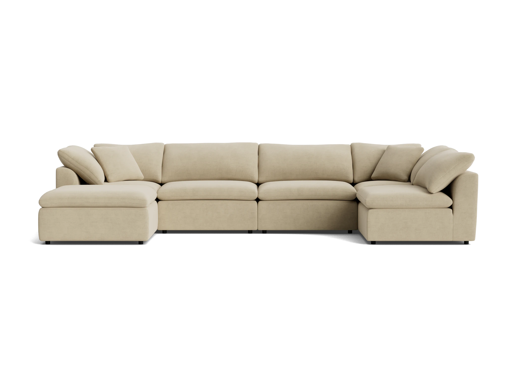 bryant modular grand sofa bumper sectional royale sand