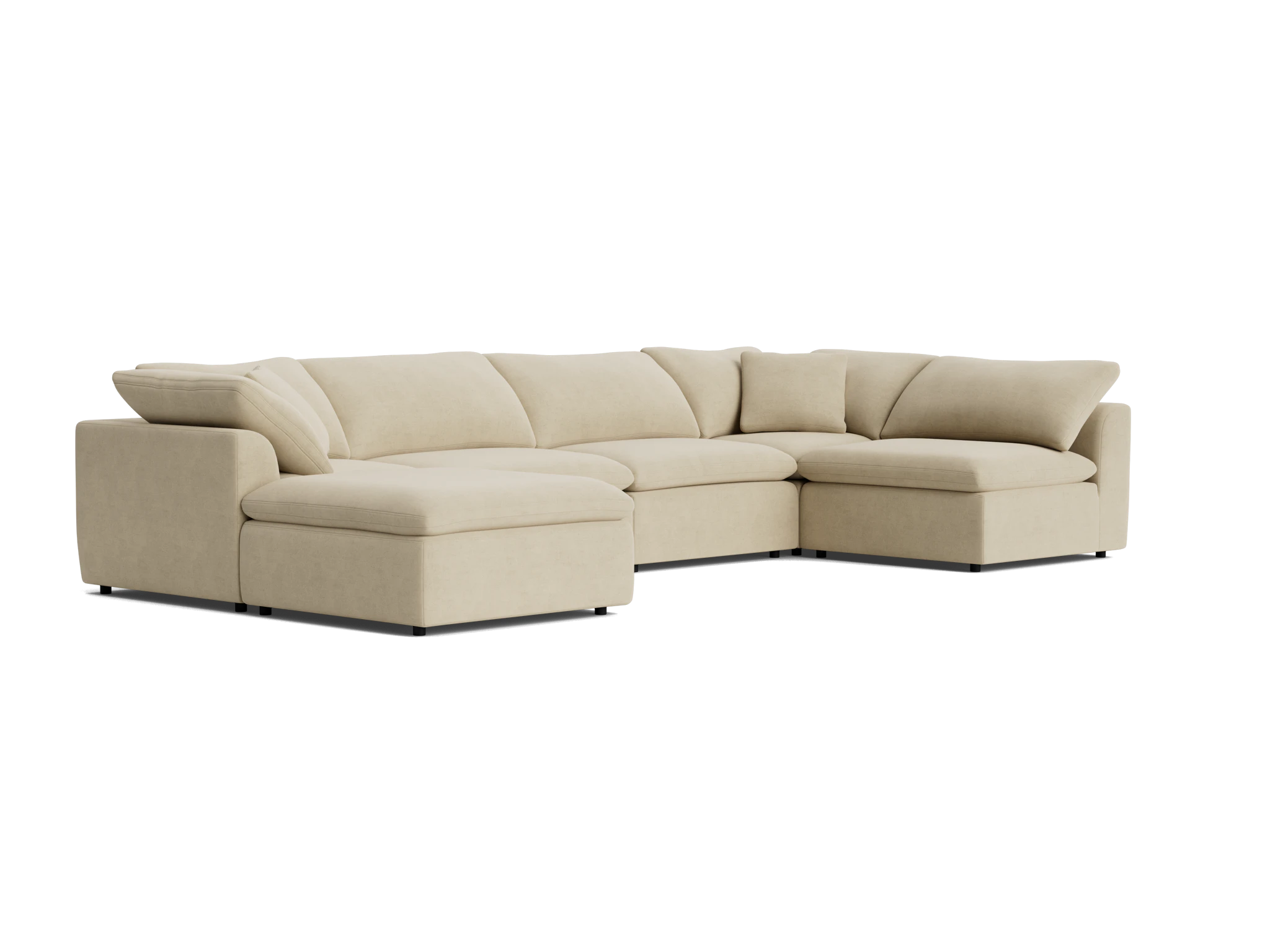 bryant modular grand sofa bumper sectional royale sand