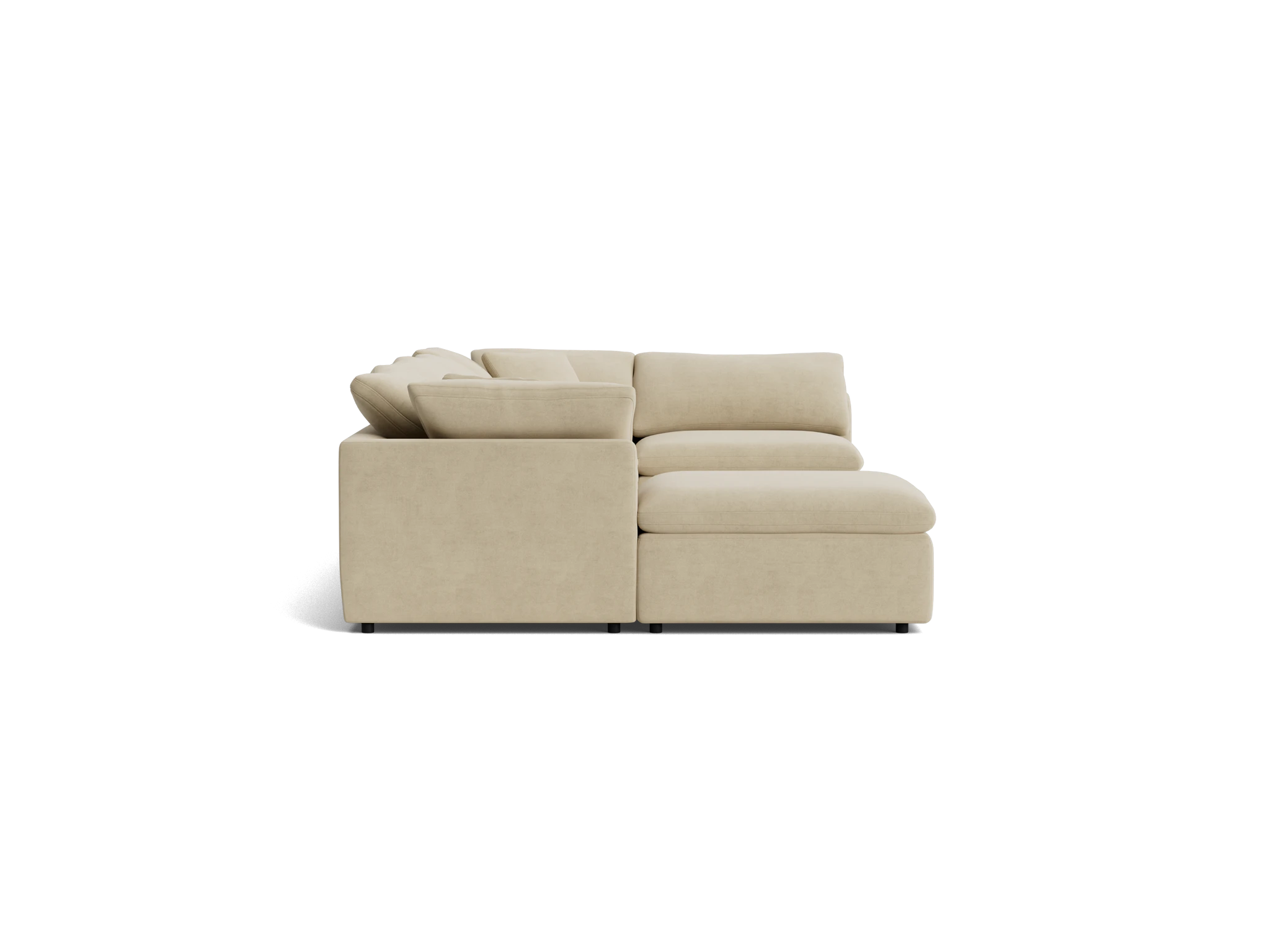 bryant modular grand sofa bumper sectional royale sand