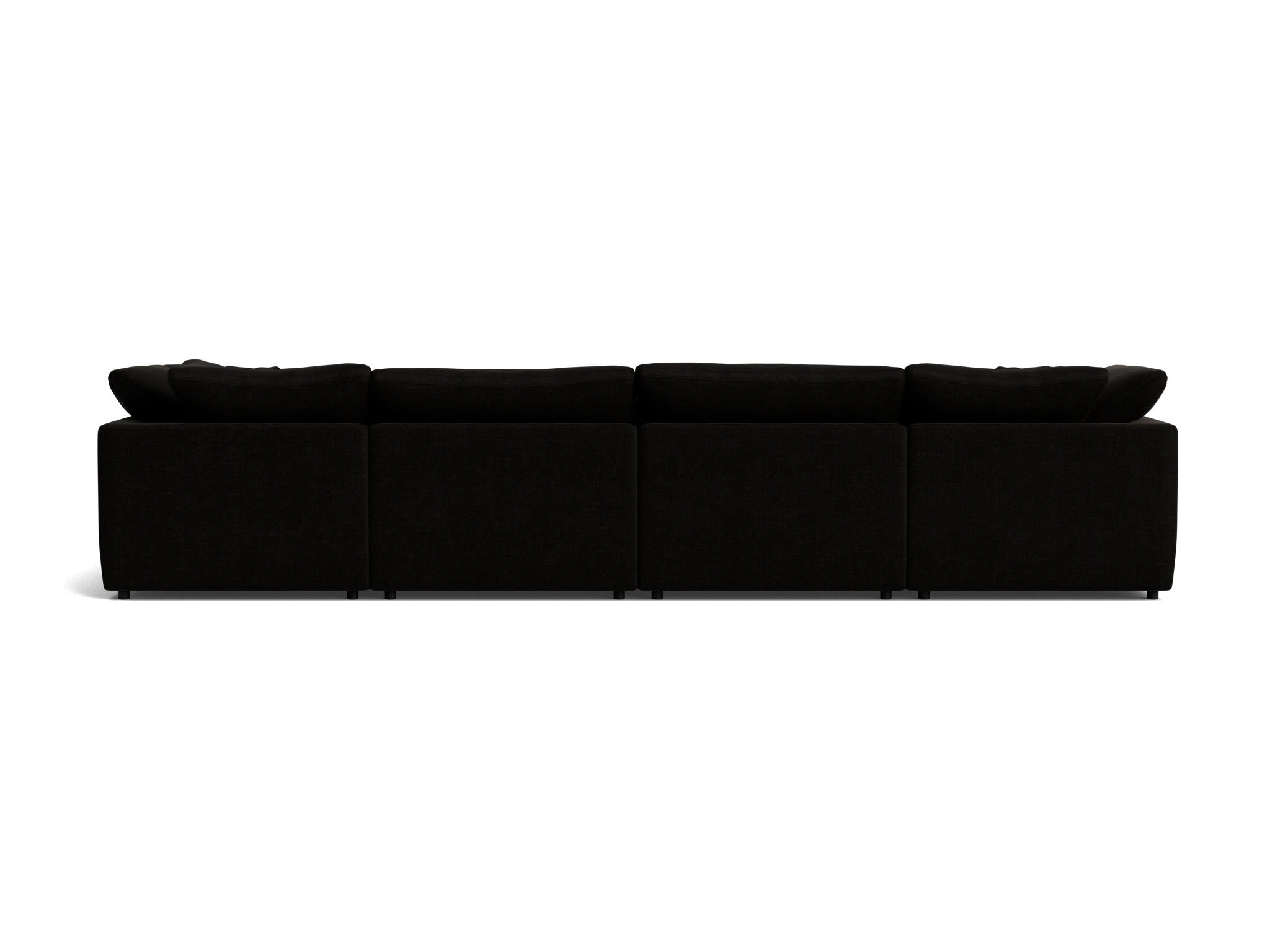 bryant modular grand sofa bumper sectional milo onyx