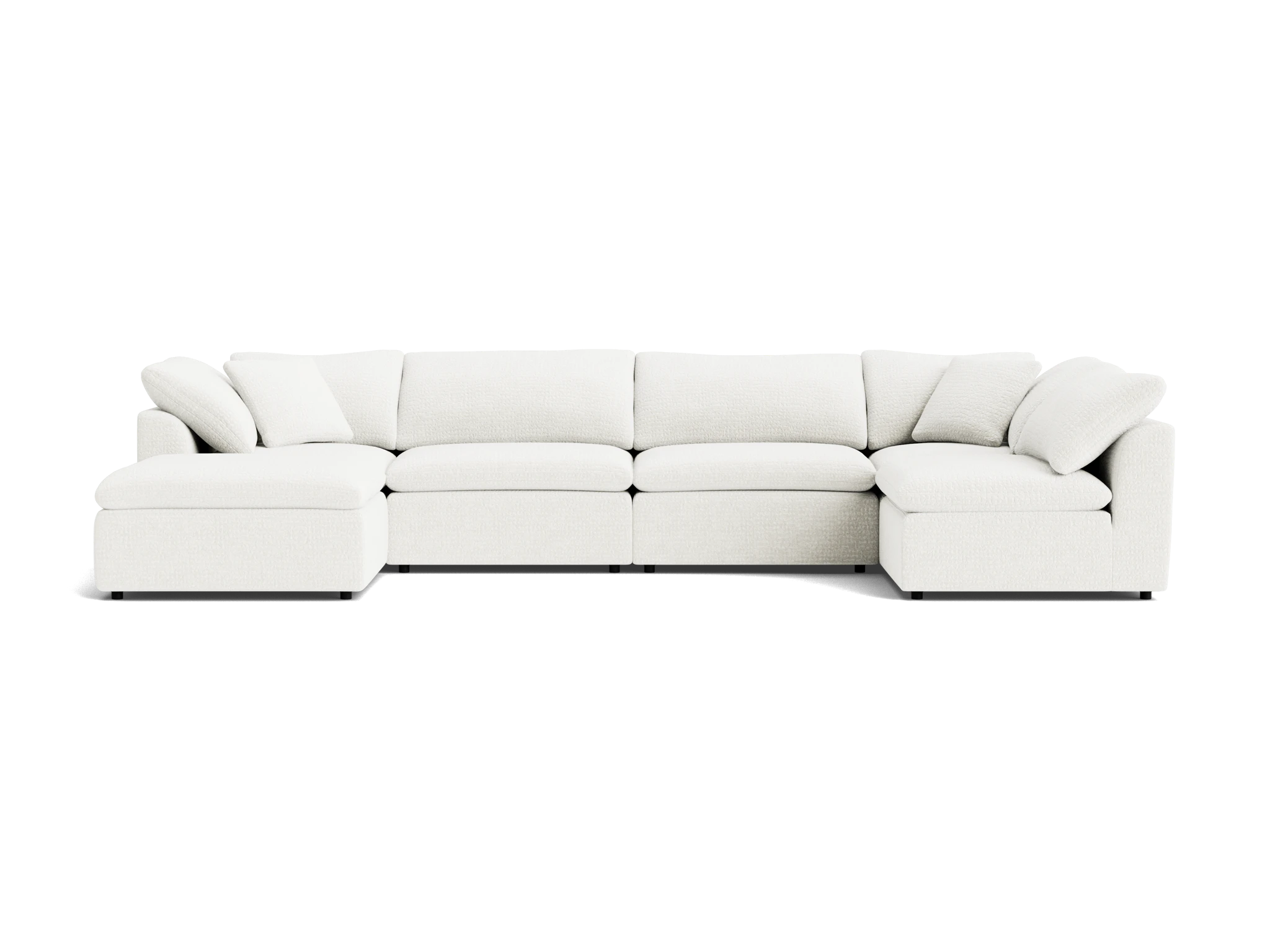 bryant modular grand sofa bumper sectional soul pantone cloud dancer