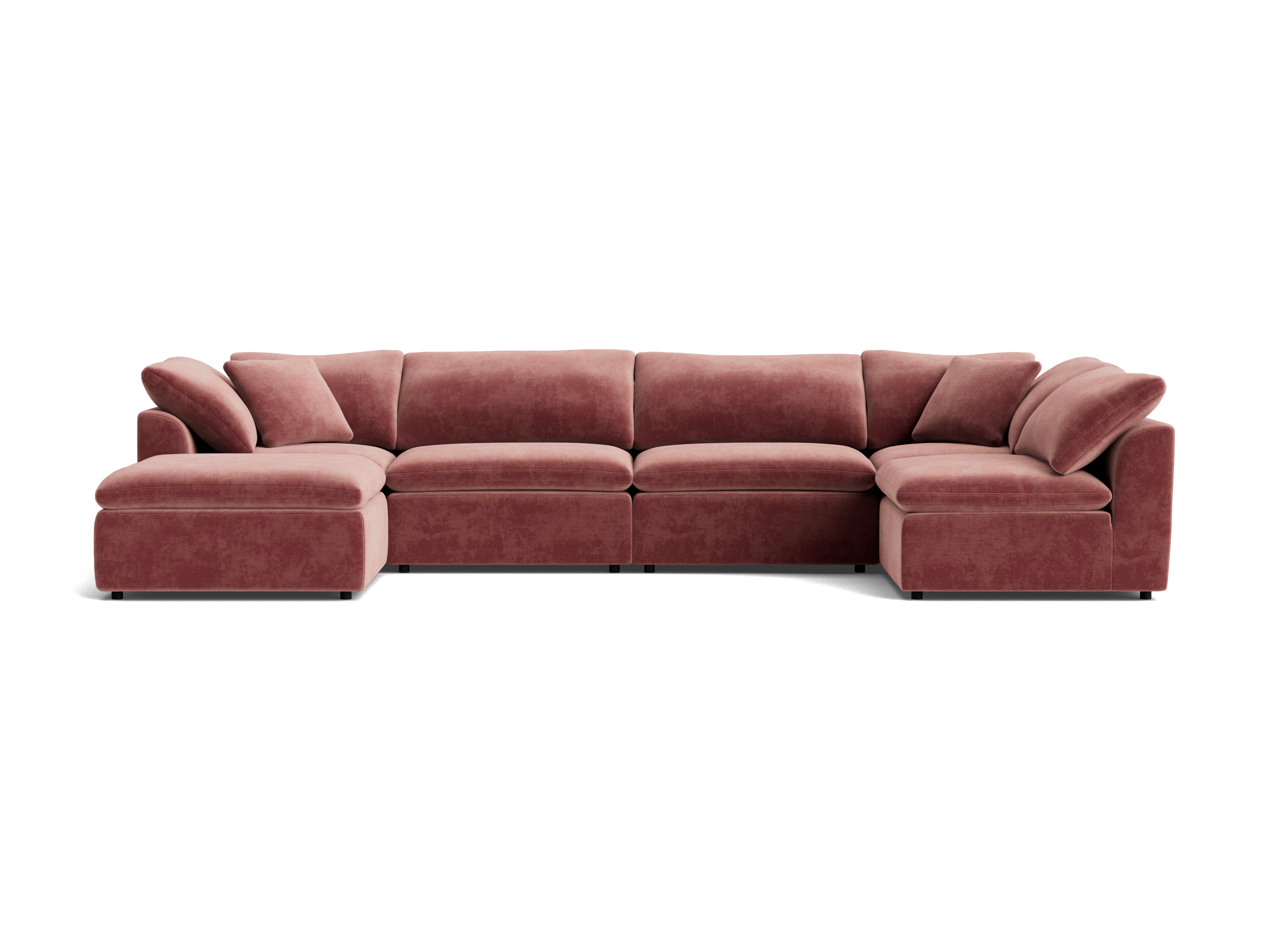 bryant modular grand sofa bumper sectional harper desert rose