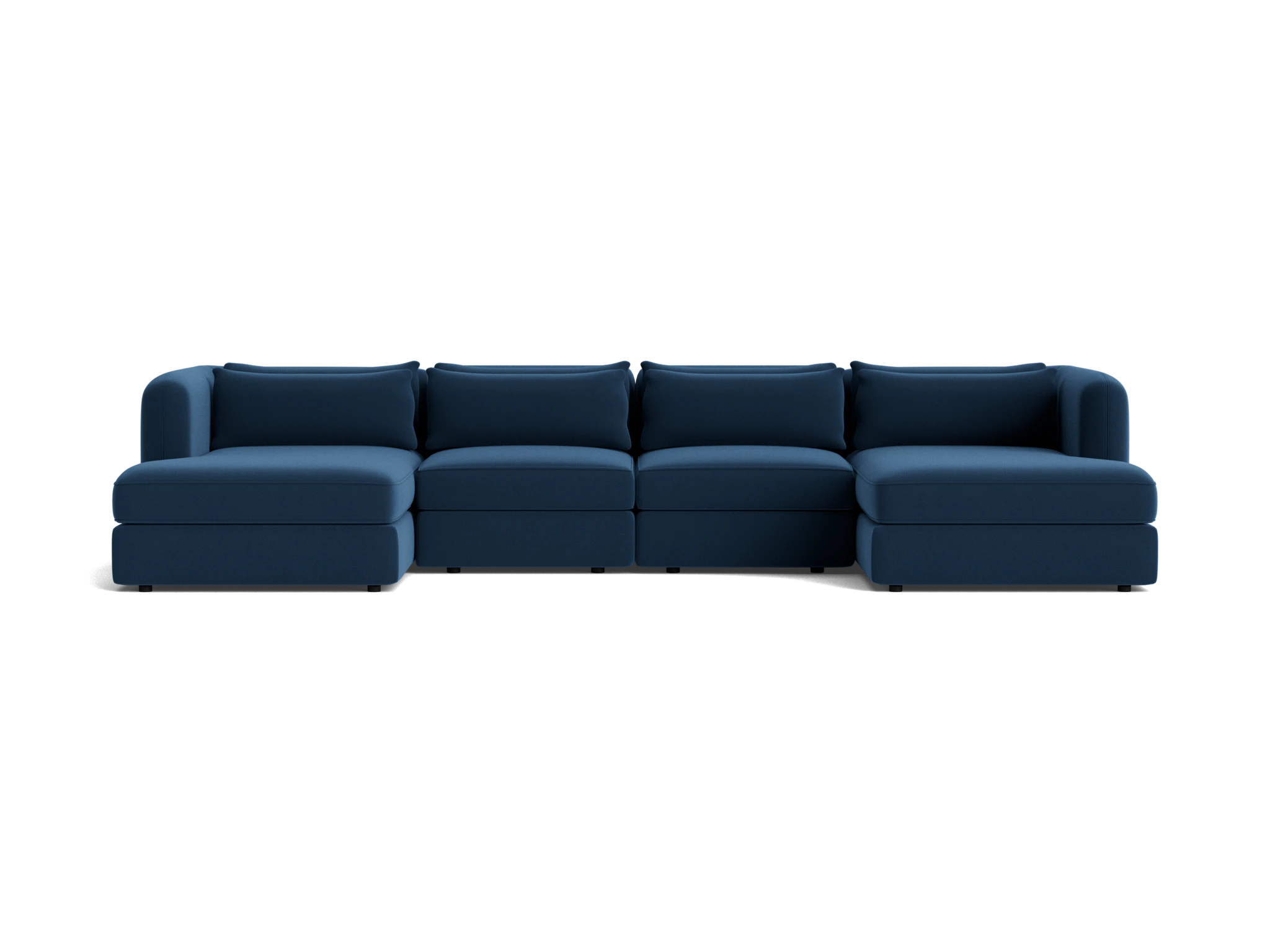 sebastian modular grand chaise sectional royale cobalt