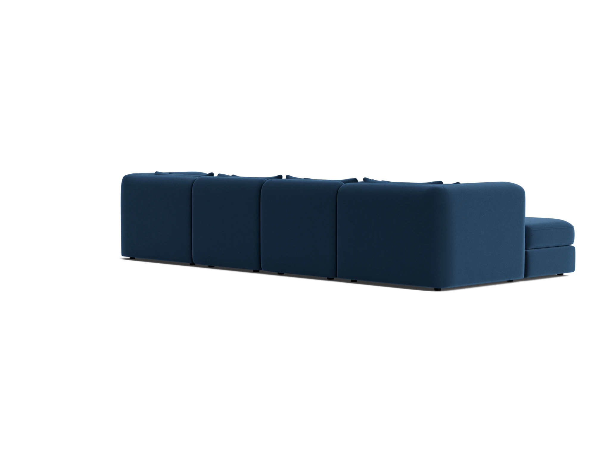 sebastian modular grand chaise sectional royale cobalt