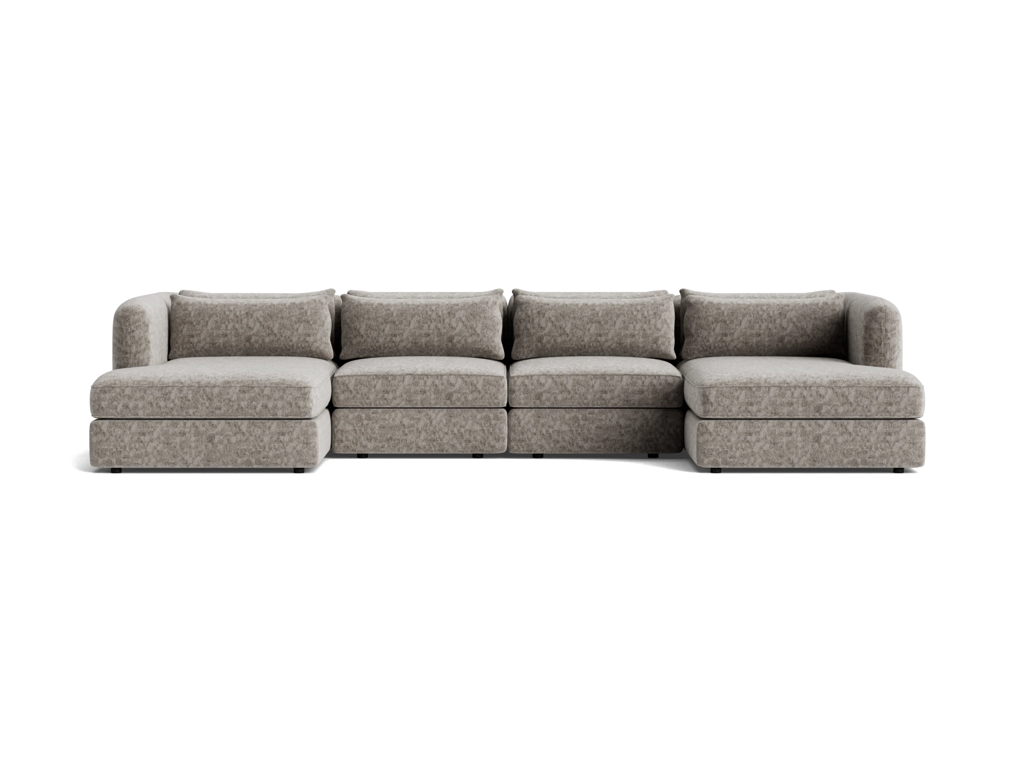 sebastian modular grand chaise sectional prime stone