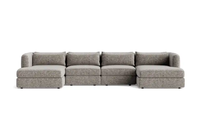 sebastian modular grand chaise sectional prime stone
