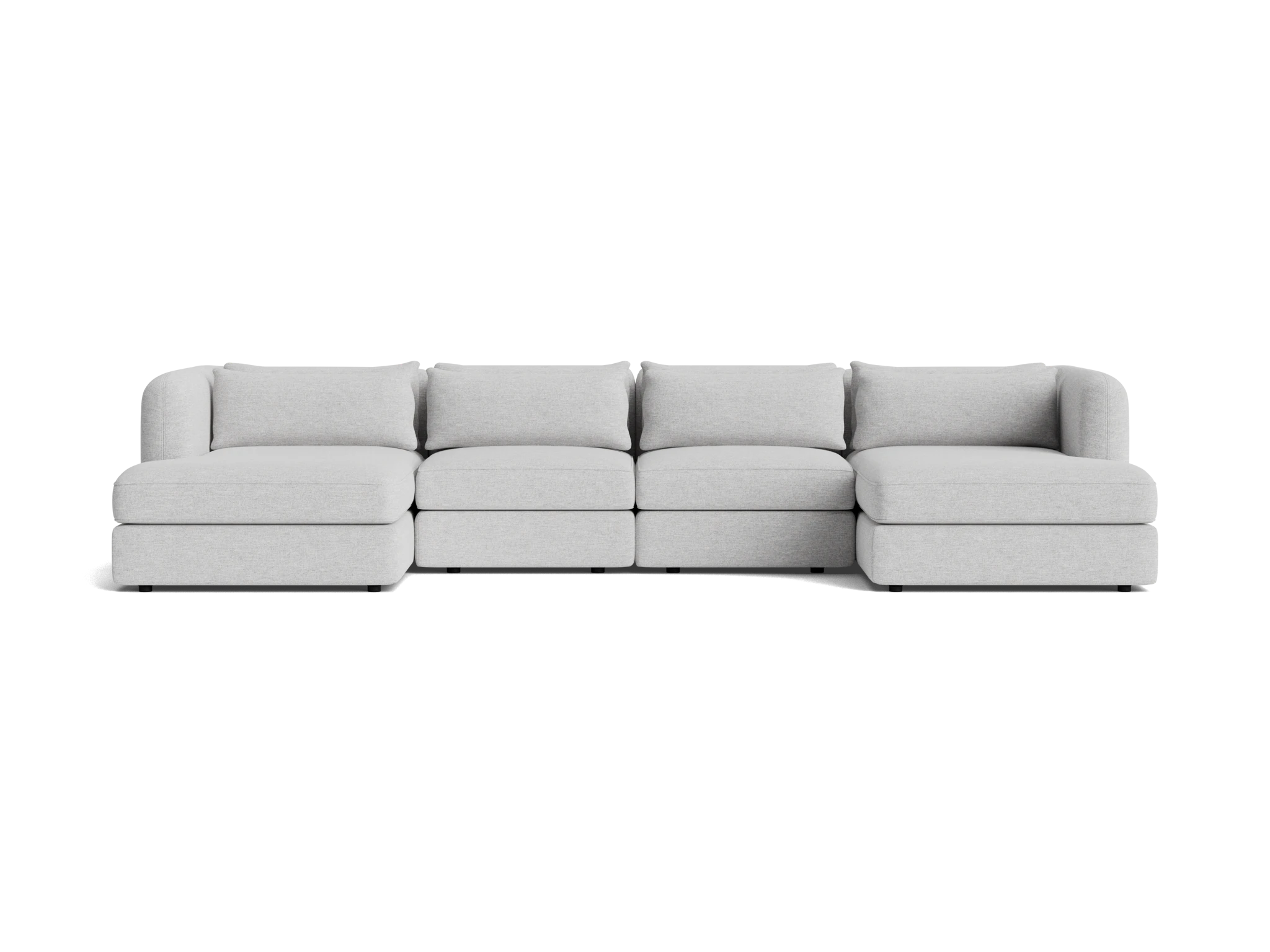 sebastian modular grand chaise sectional milo dove