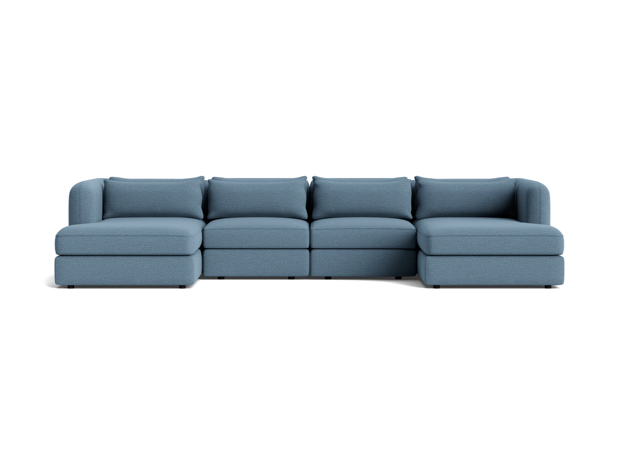 sebastian modular grand chaise sectional milo french blue