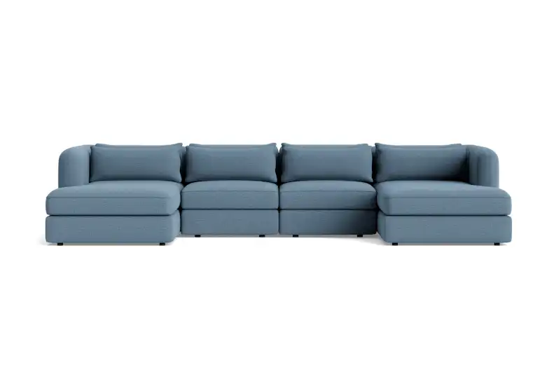 sebastian modular grand chaise sectional milo french blue
