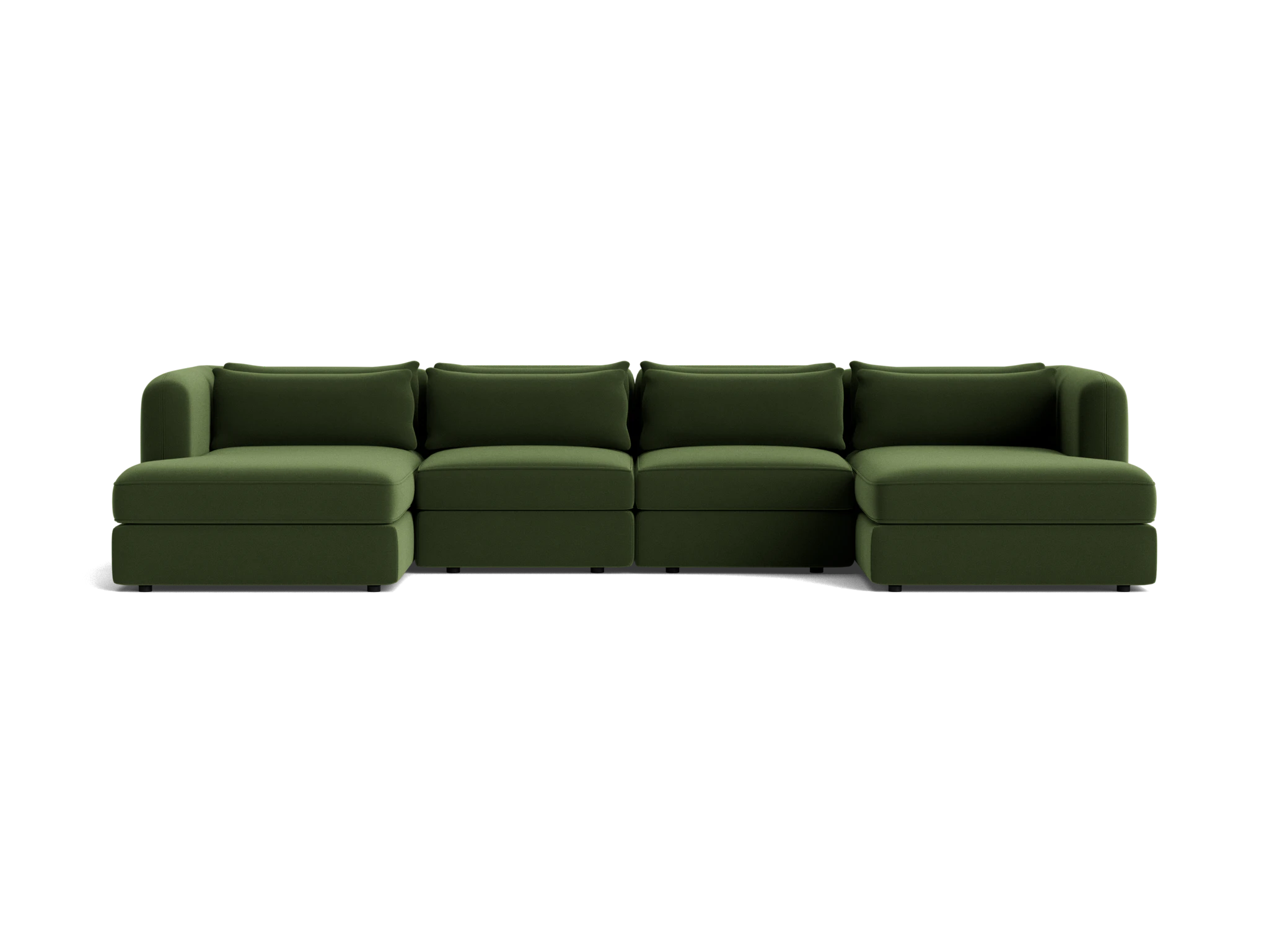 sebastian modular grand chaise sectional royale forest