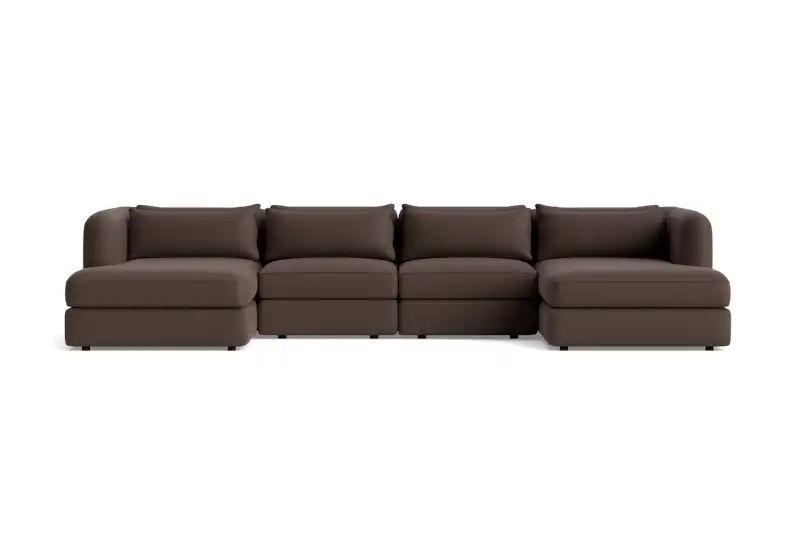 sebastian modular grand chaise sectional washed california shadow