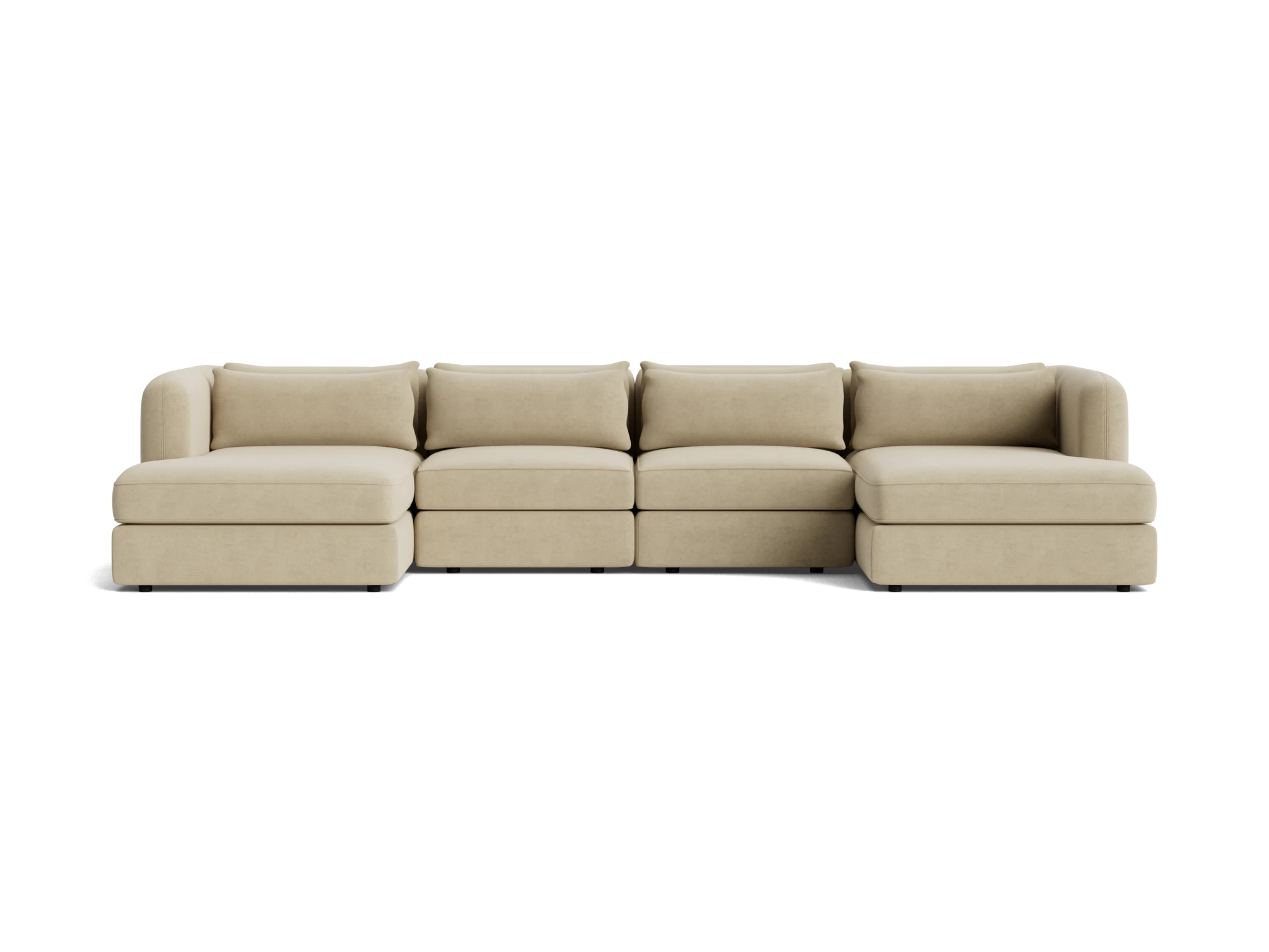 sebastian modular grand chaise sectional royale sand