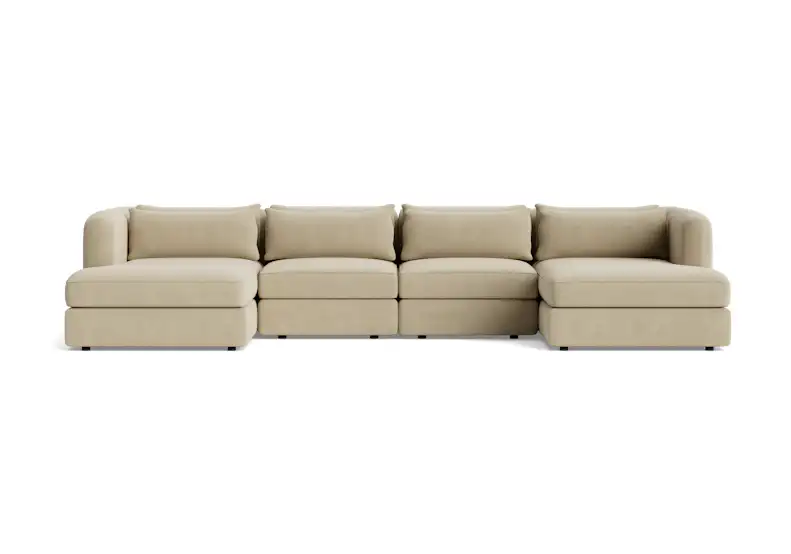 sebastian modular grand chaise sectional royale sand