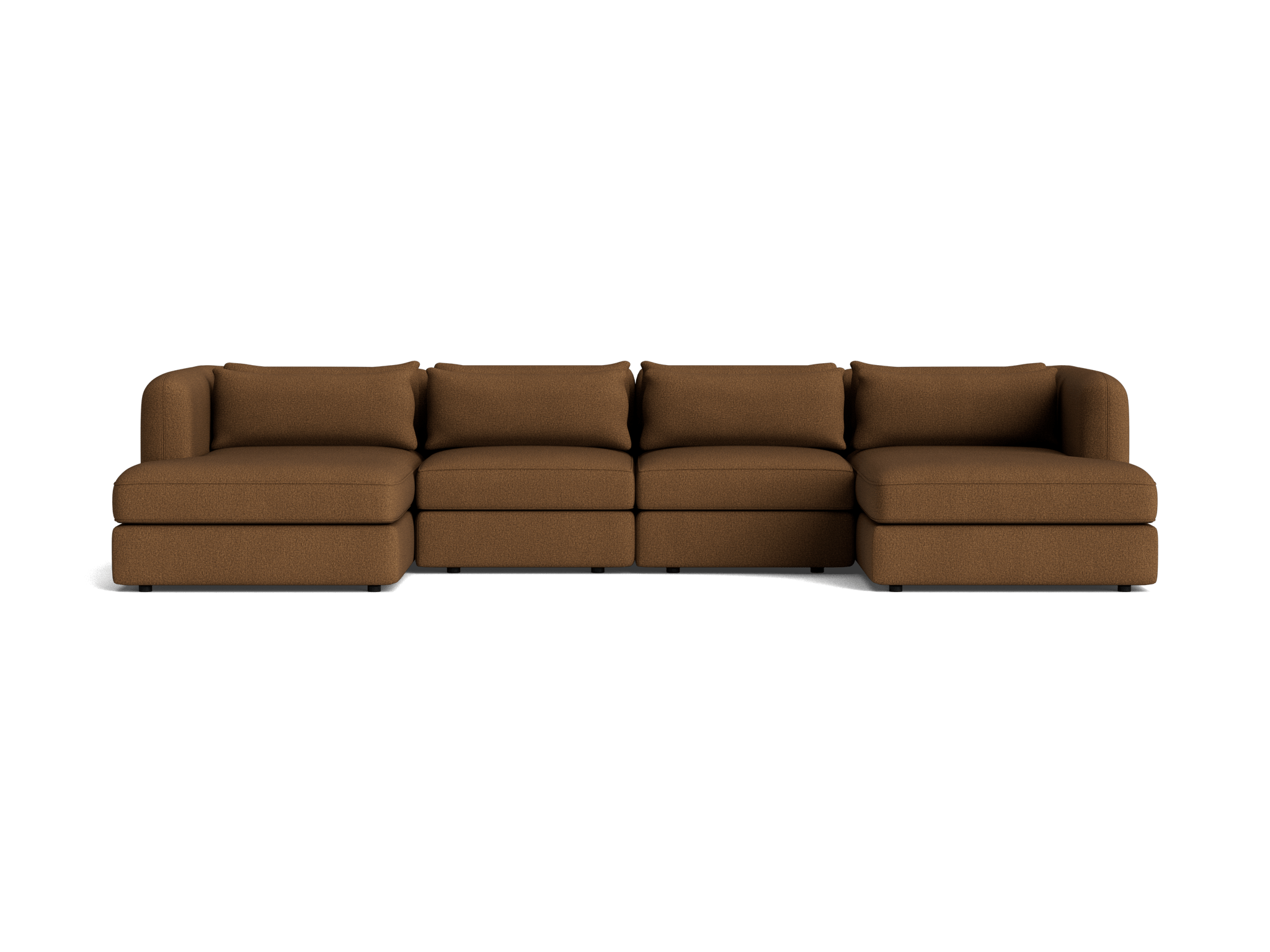 sebastian modular grand chaise sectional faithful mocha