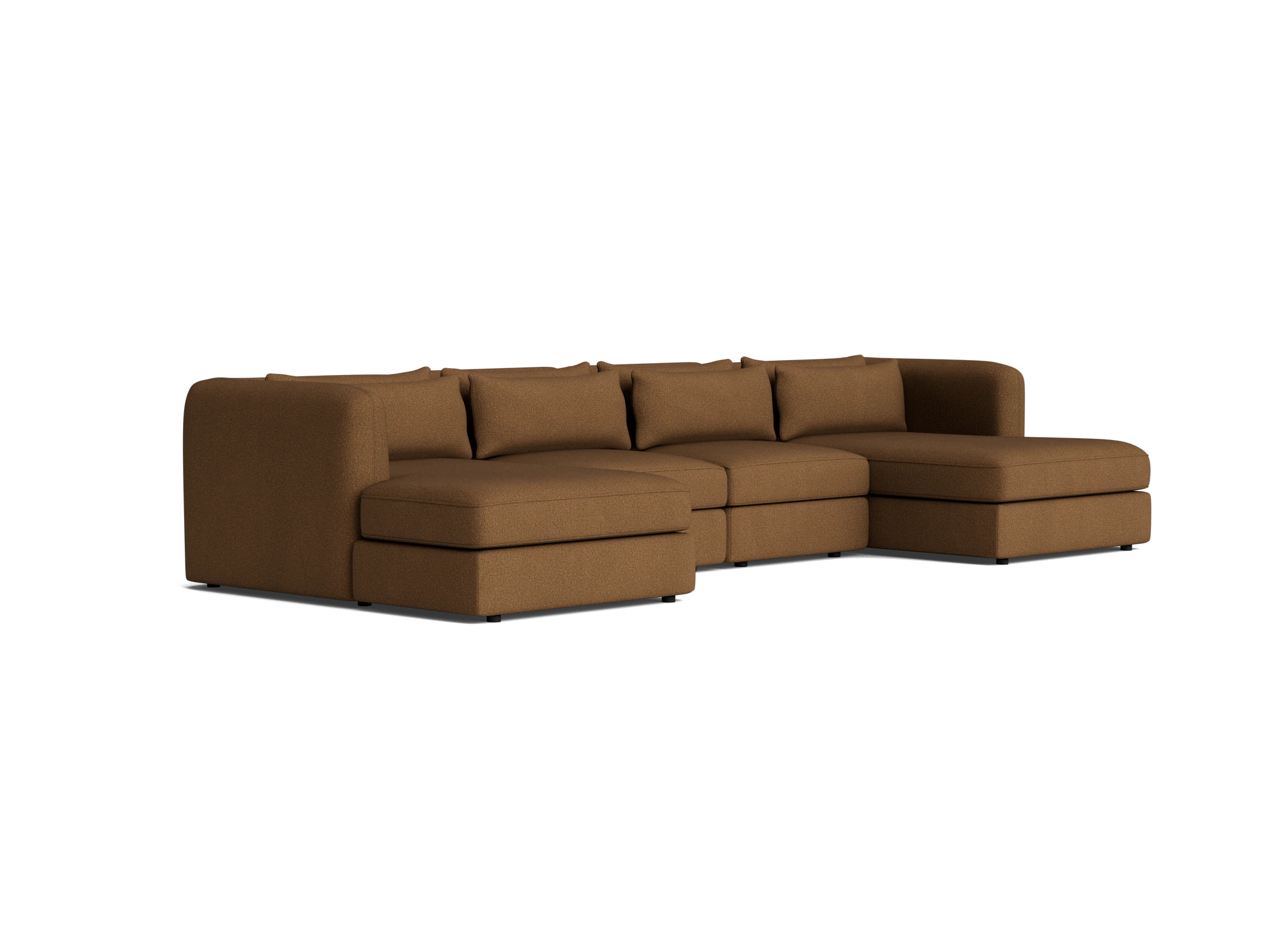 sebastian modular grand chaise sectional faithful mocha