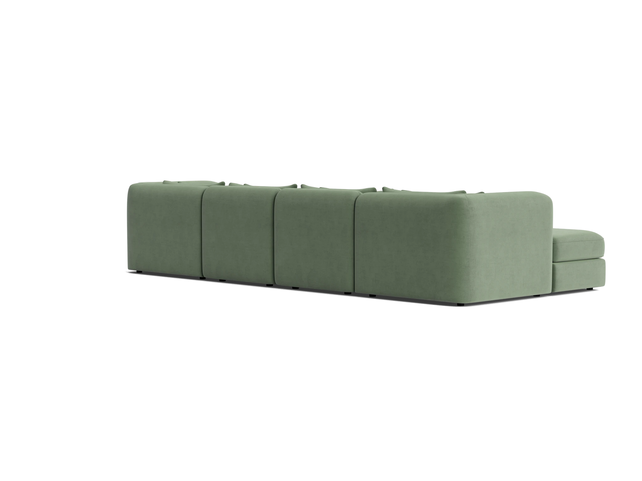 sebastian modular grand chaise sectional royale sage