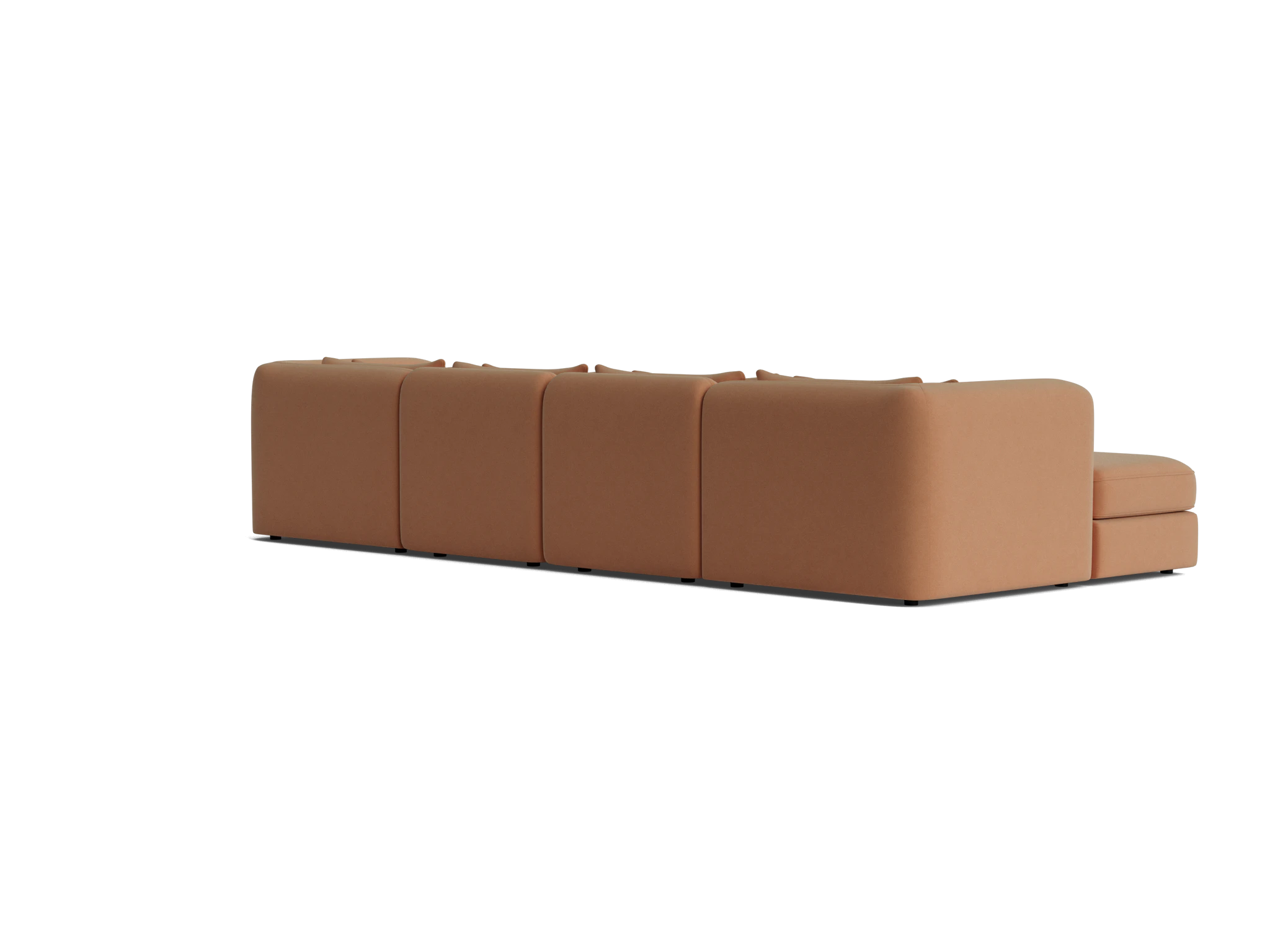 sebastian modular grand chaise sectional royale pantone mocha mousse