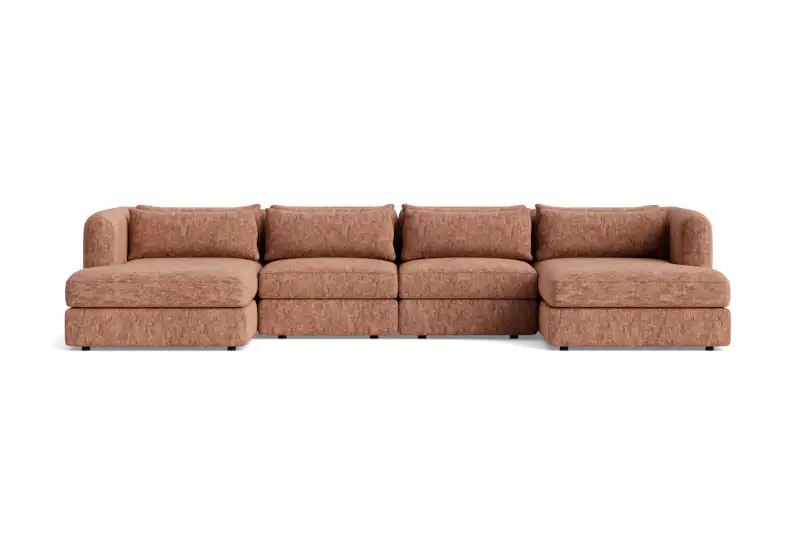 sebastian modular grand chaise sectional crave pantone mocha mousse