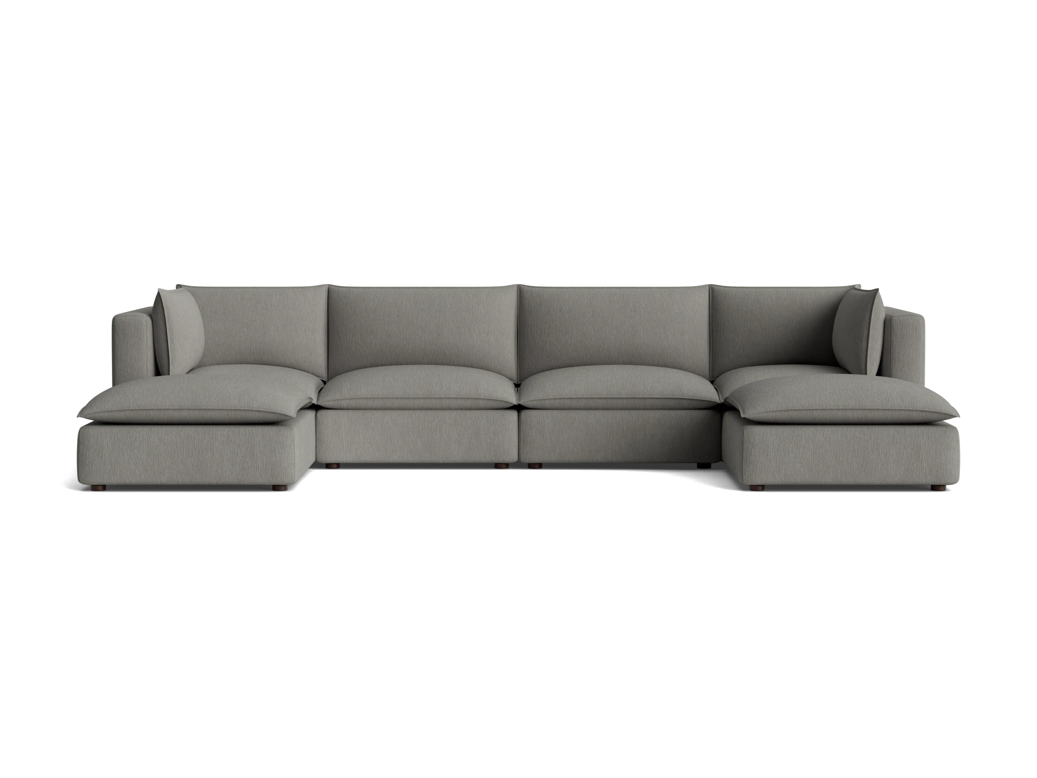 haine modular grand sofa sectional bentley pewter