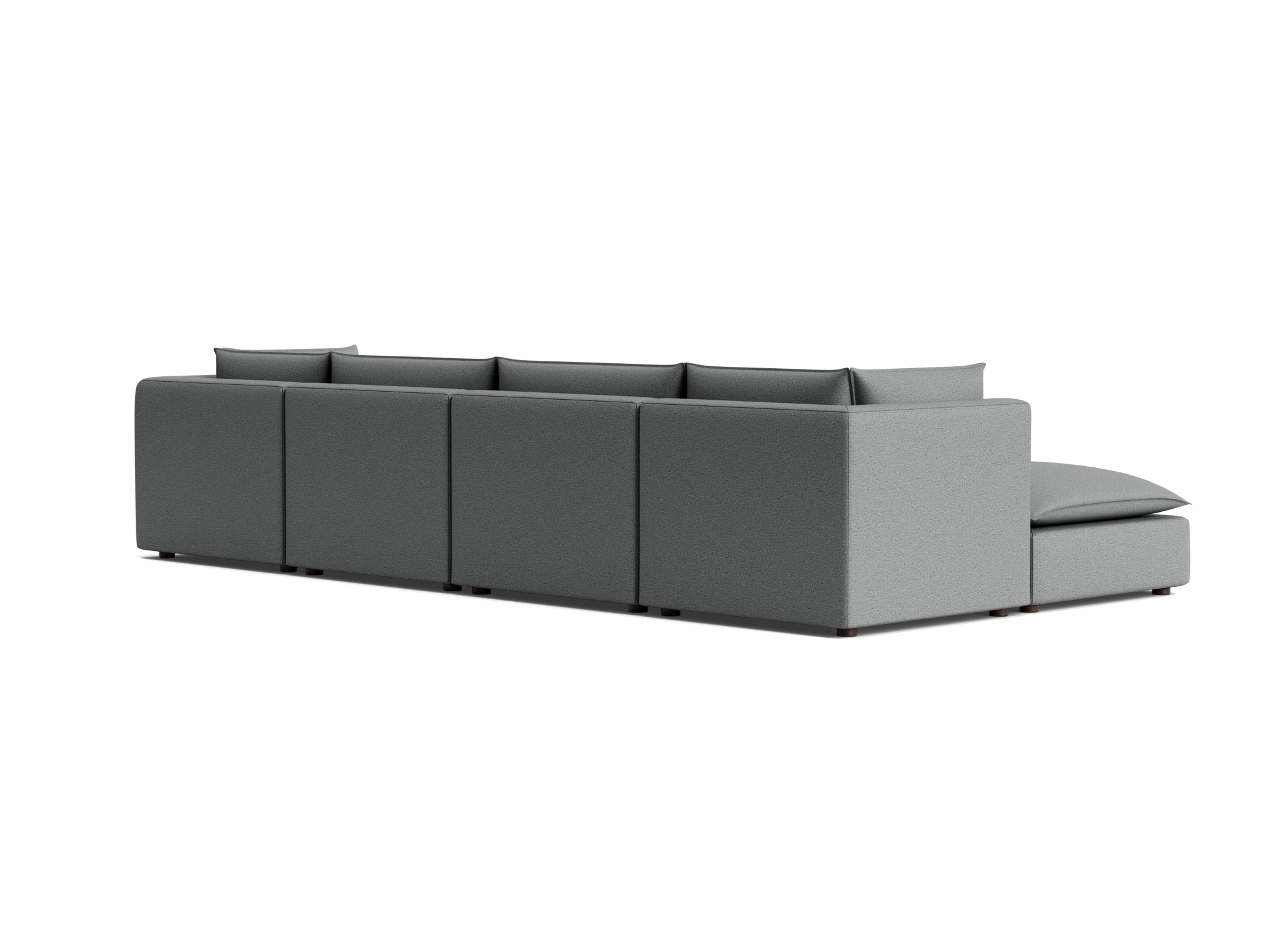 haine modular grand sofa sectional essence ash