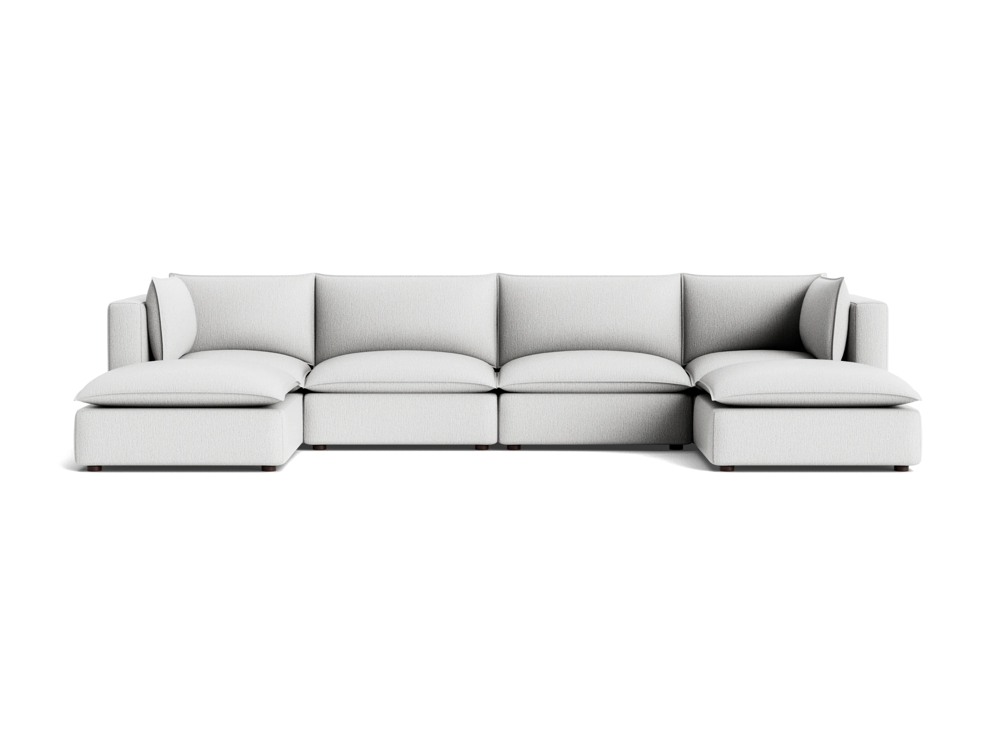 haine modular grand sofa sectional sunbrella premier fog