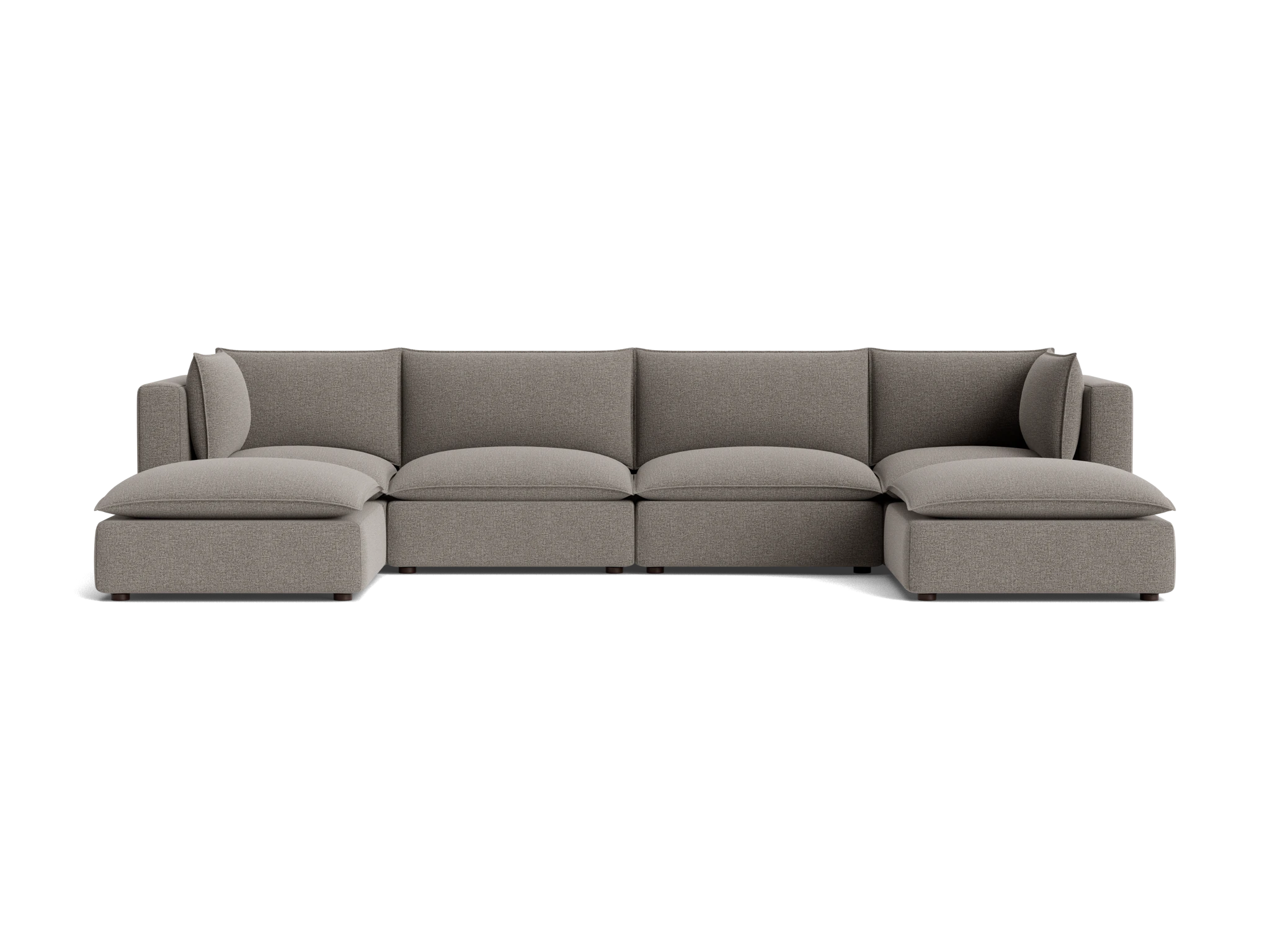 haine modular grand sofa sectional cody slate