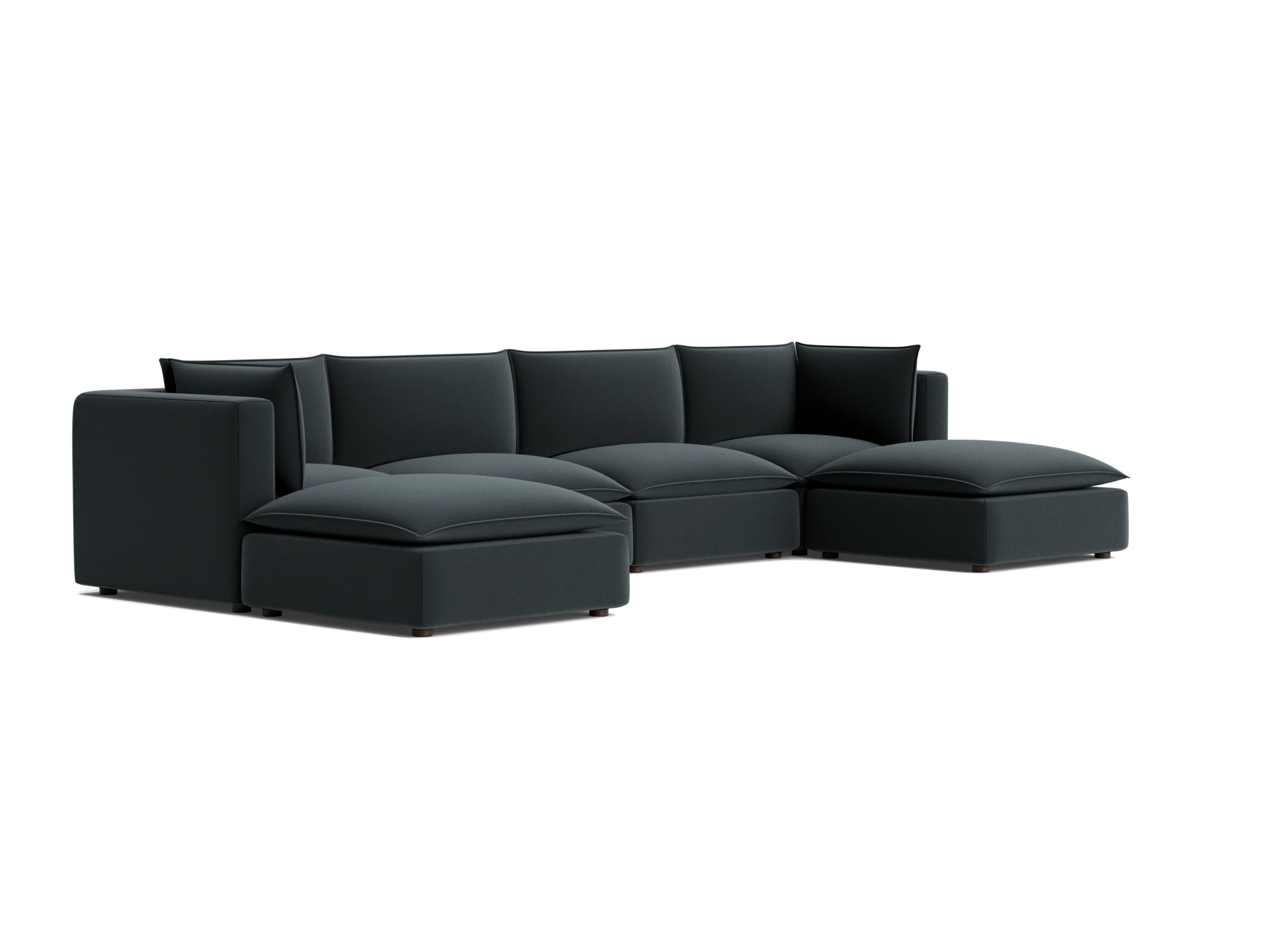 haine modular grand sofa sectional royale gunmetal