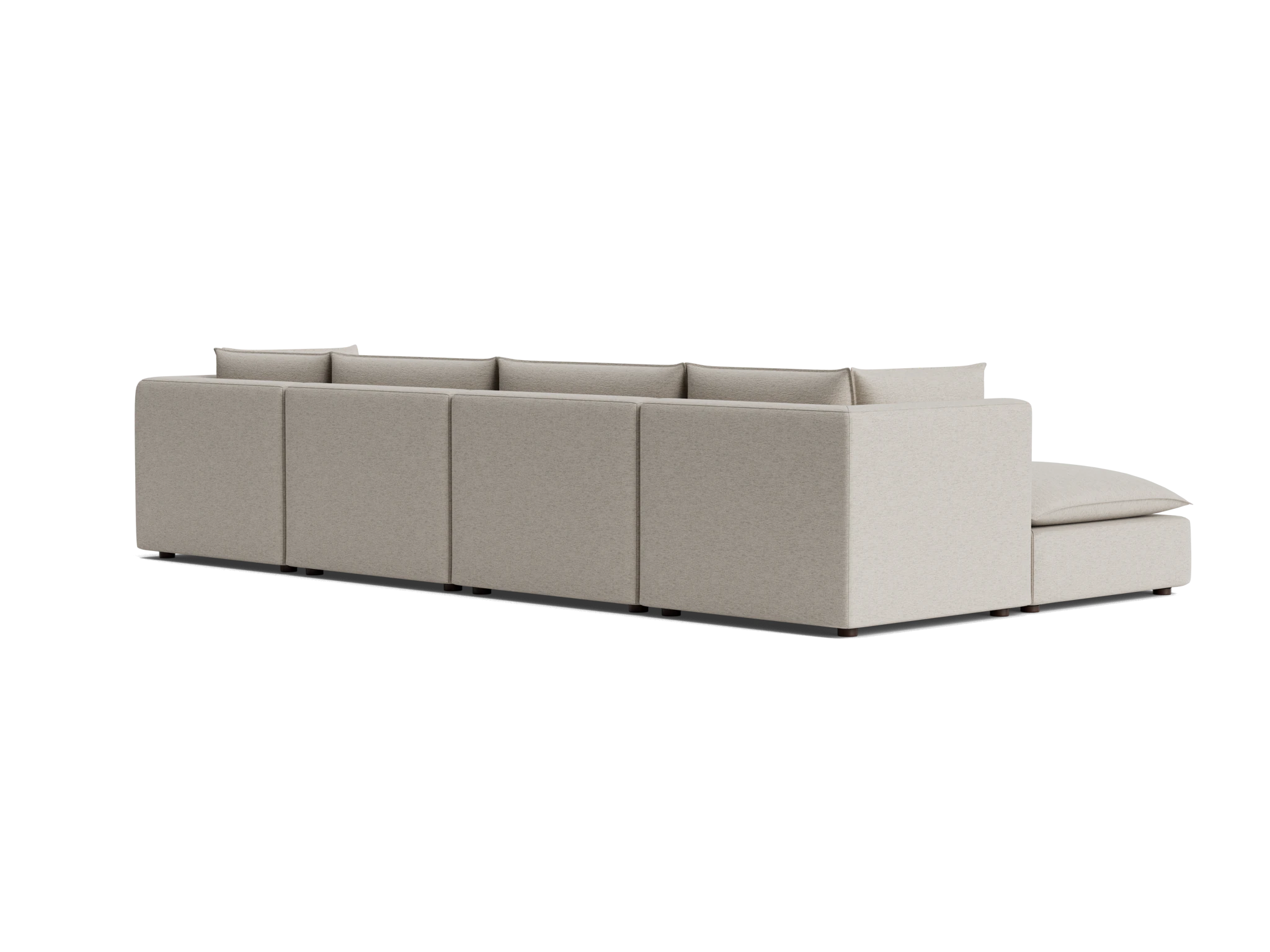 haine modular grand sofa sectional merit dove