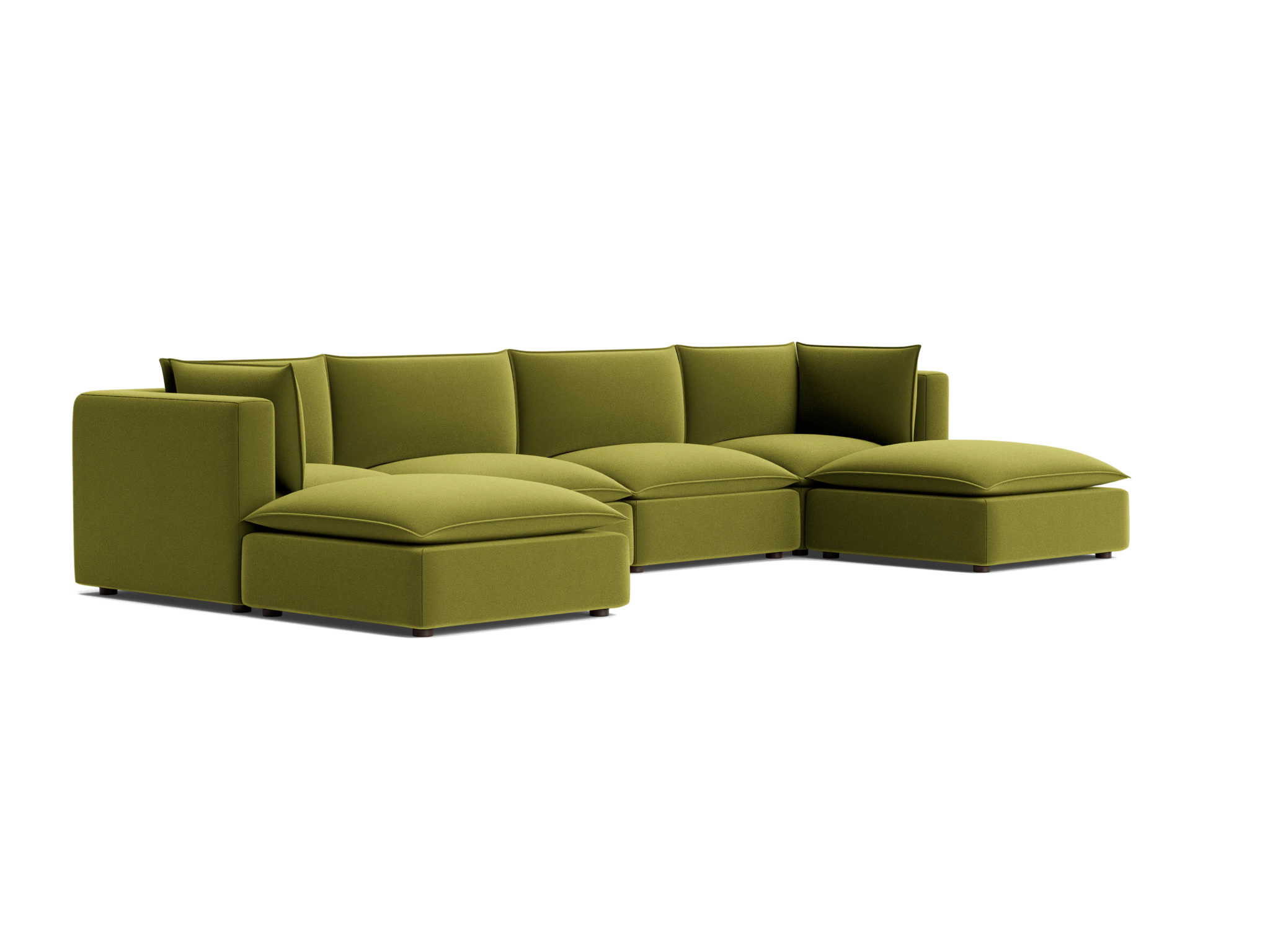 haine modular grand sofa sectional royale apple
