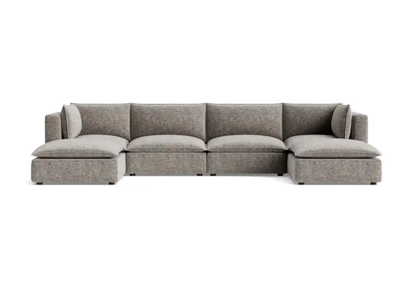 haine modular grand sofa sectional prime stone