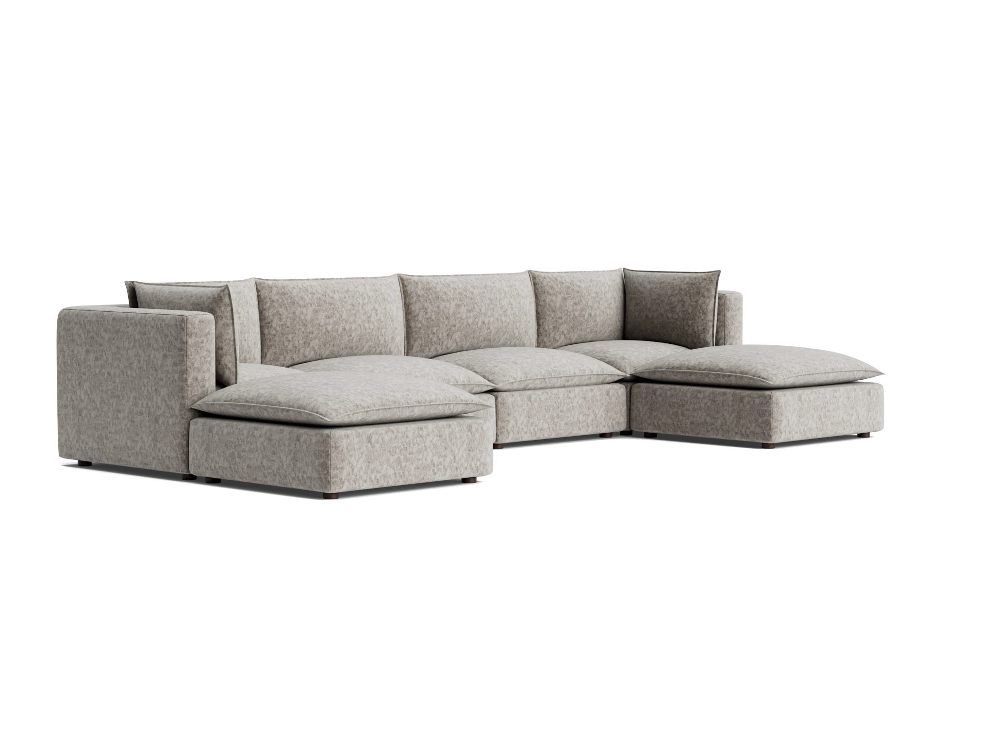haine modular grand sofa sectional prime stone