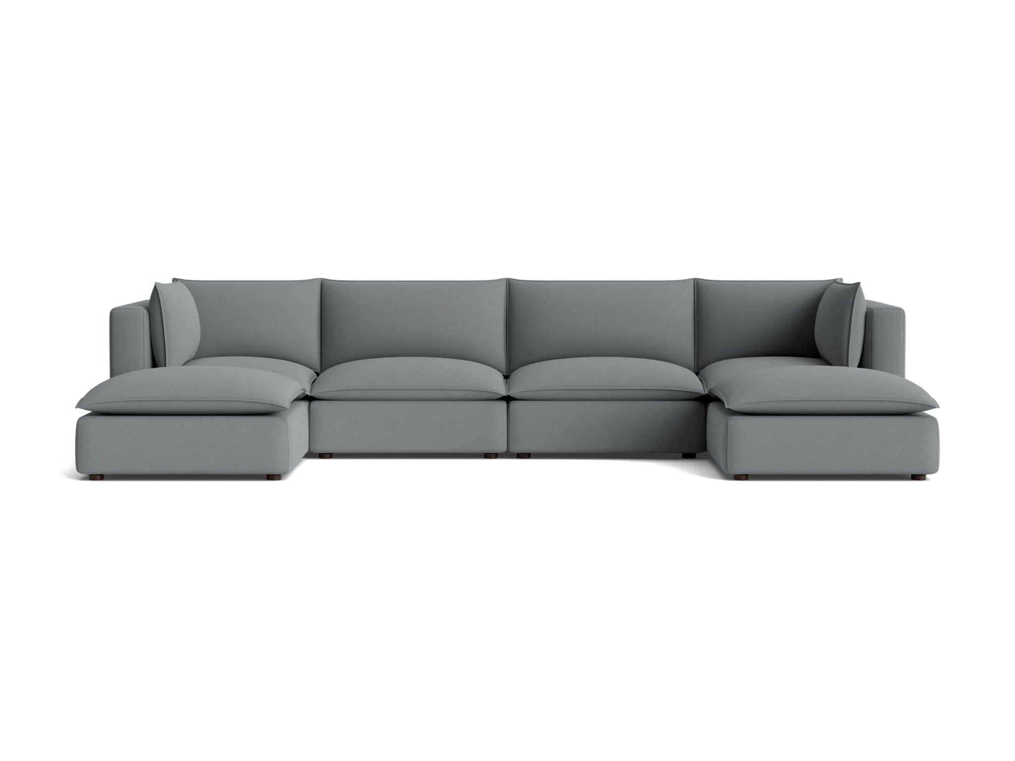 haine modular grand sofa sectional royale ash