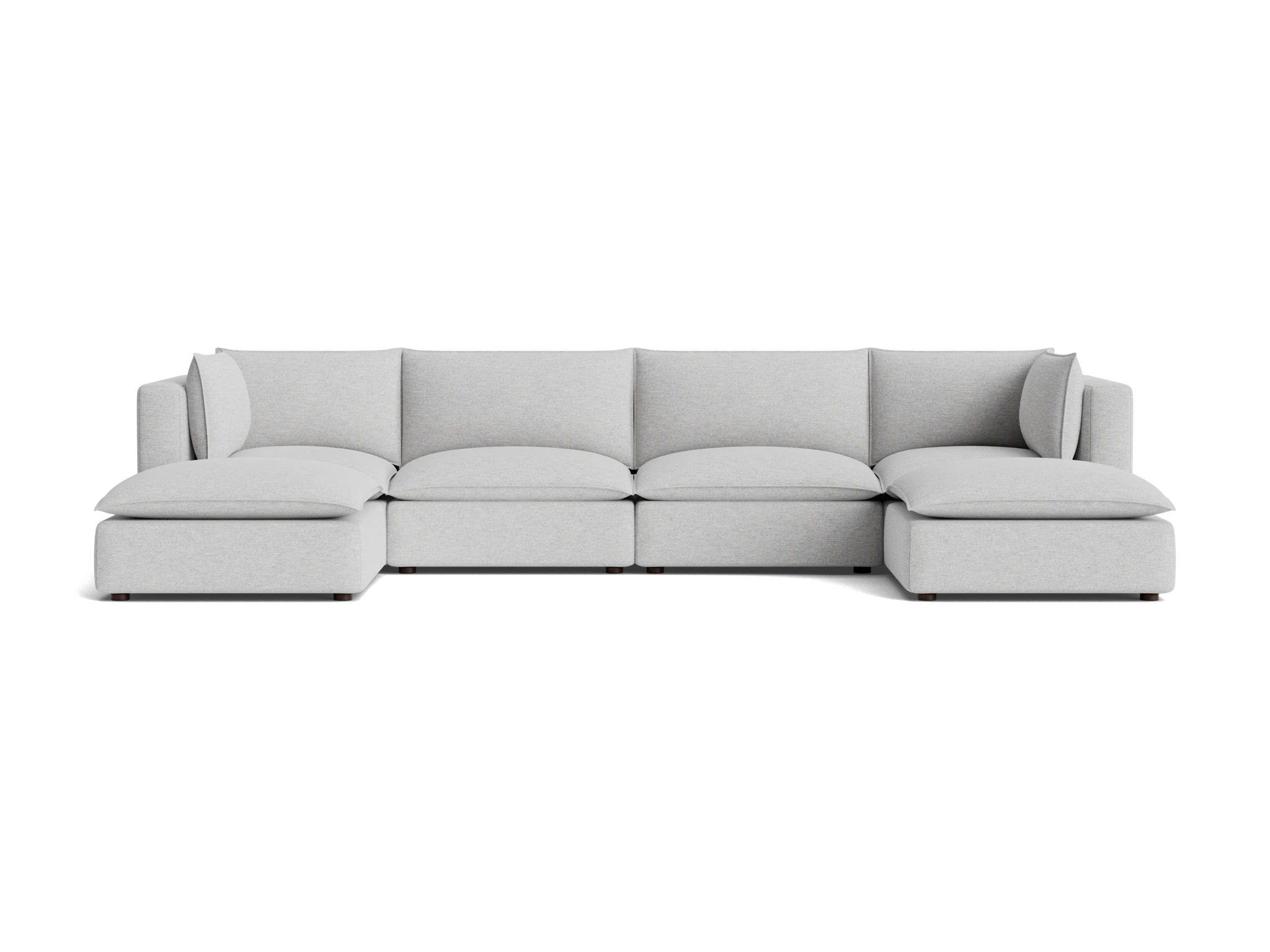 haine modular grand sofa sectional milo dove