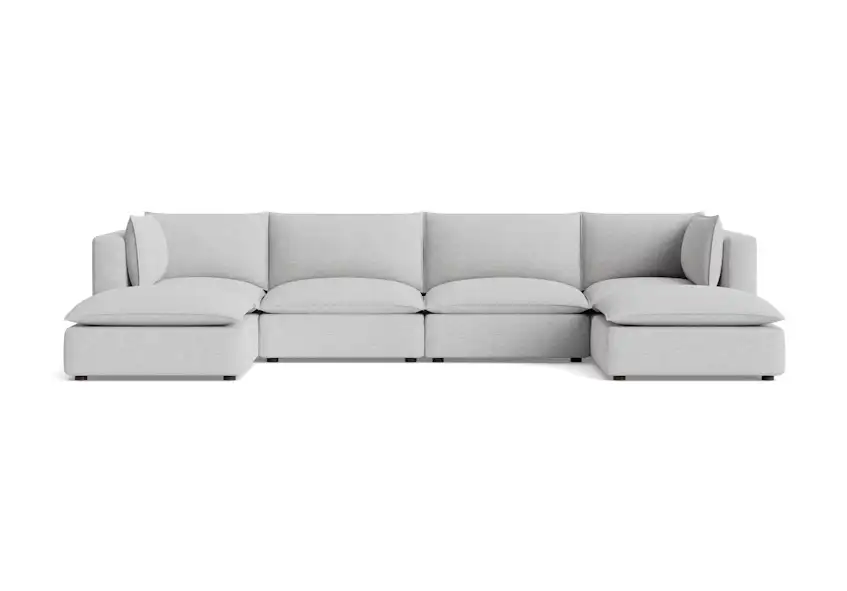 haine modular grand sofa sectional milo dove