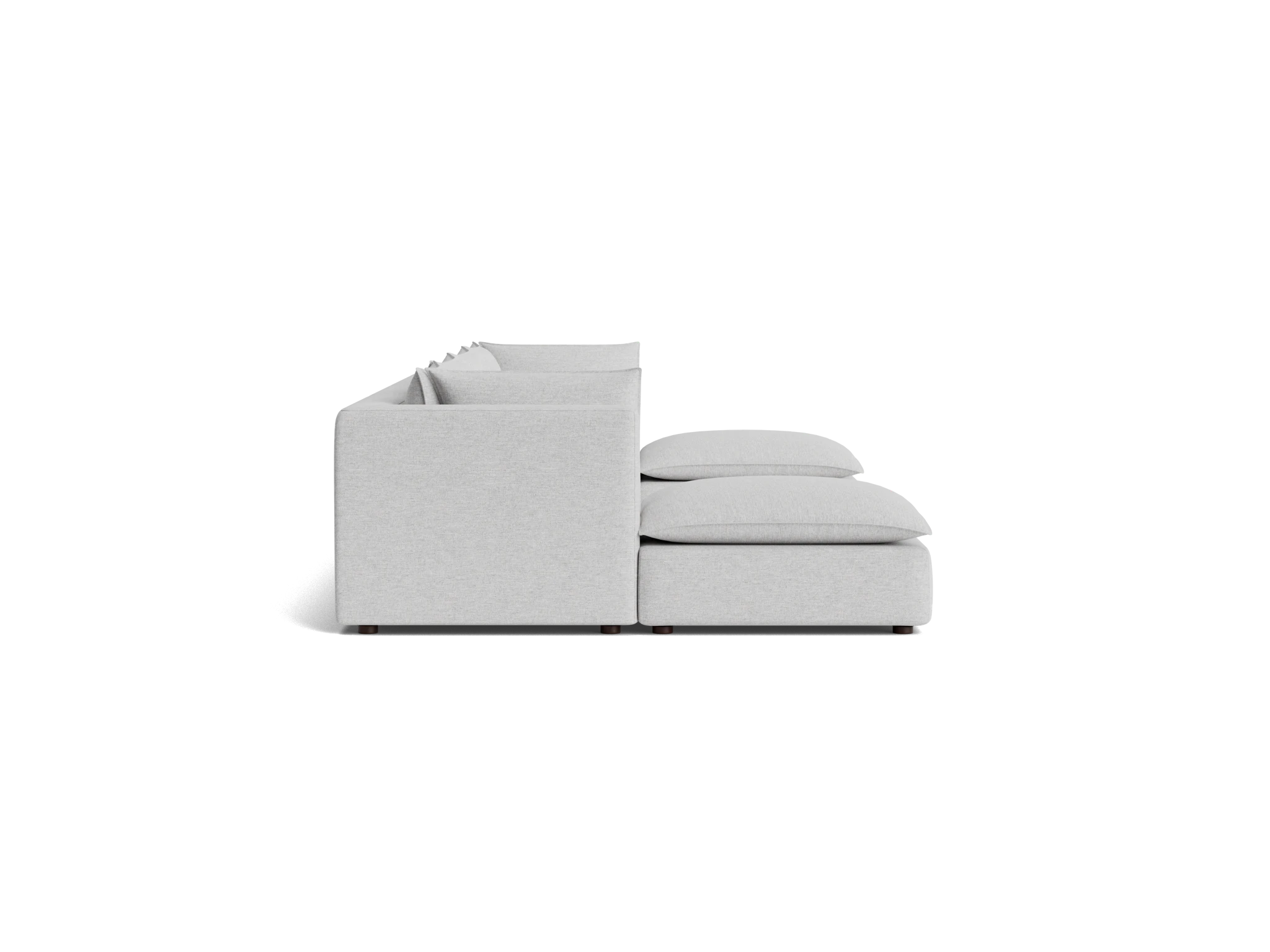 haine modular grand sofa sectional milo dove