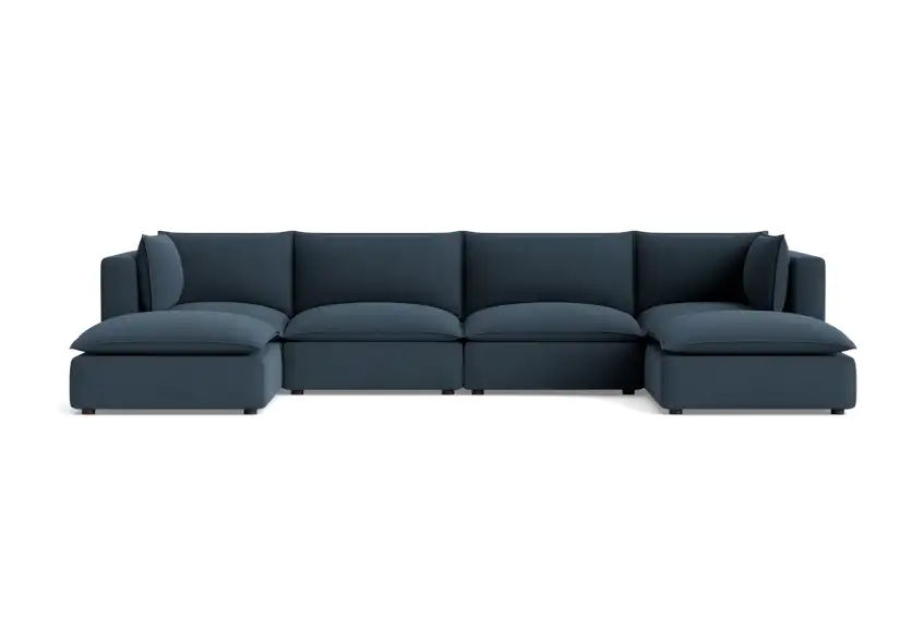 haine modular grand sofa sectional faithful indigo