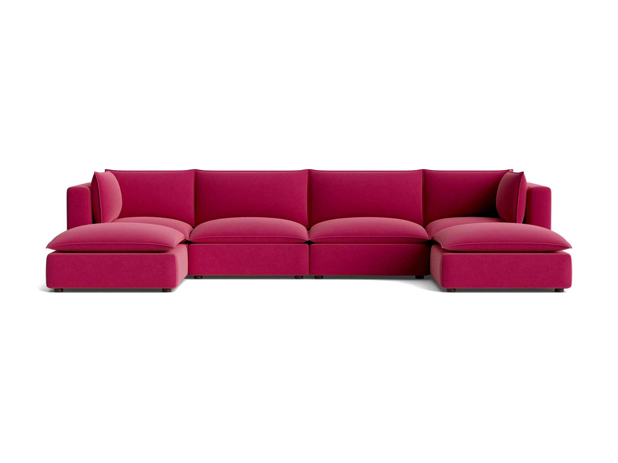 haine modular grand sofa sectional royale berry