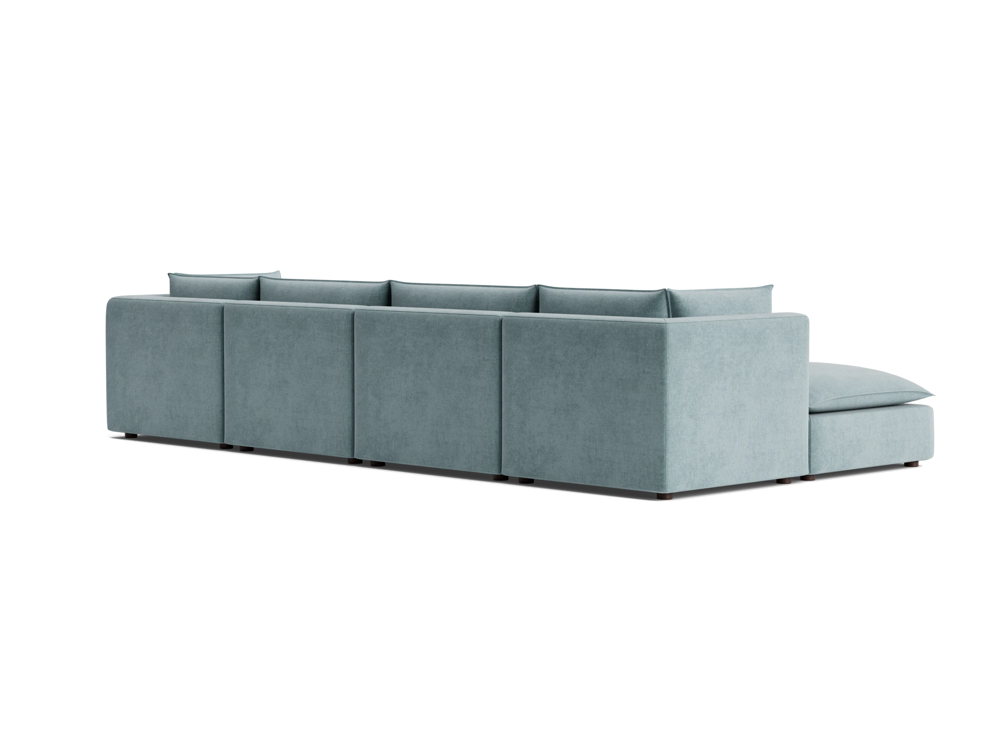 haine modular grand sofa sectional plush mist