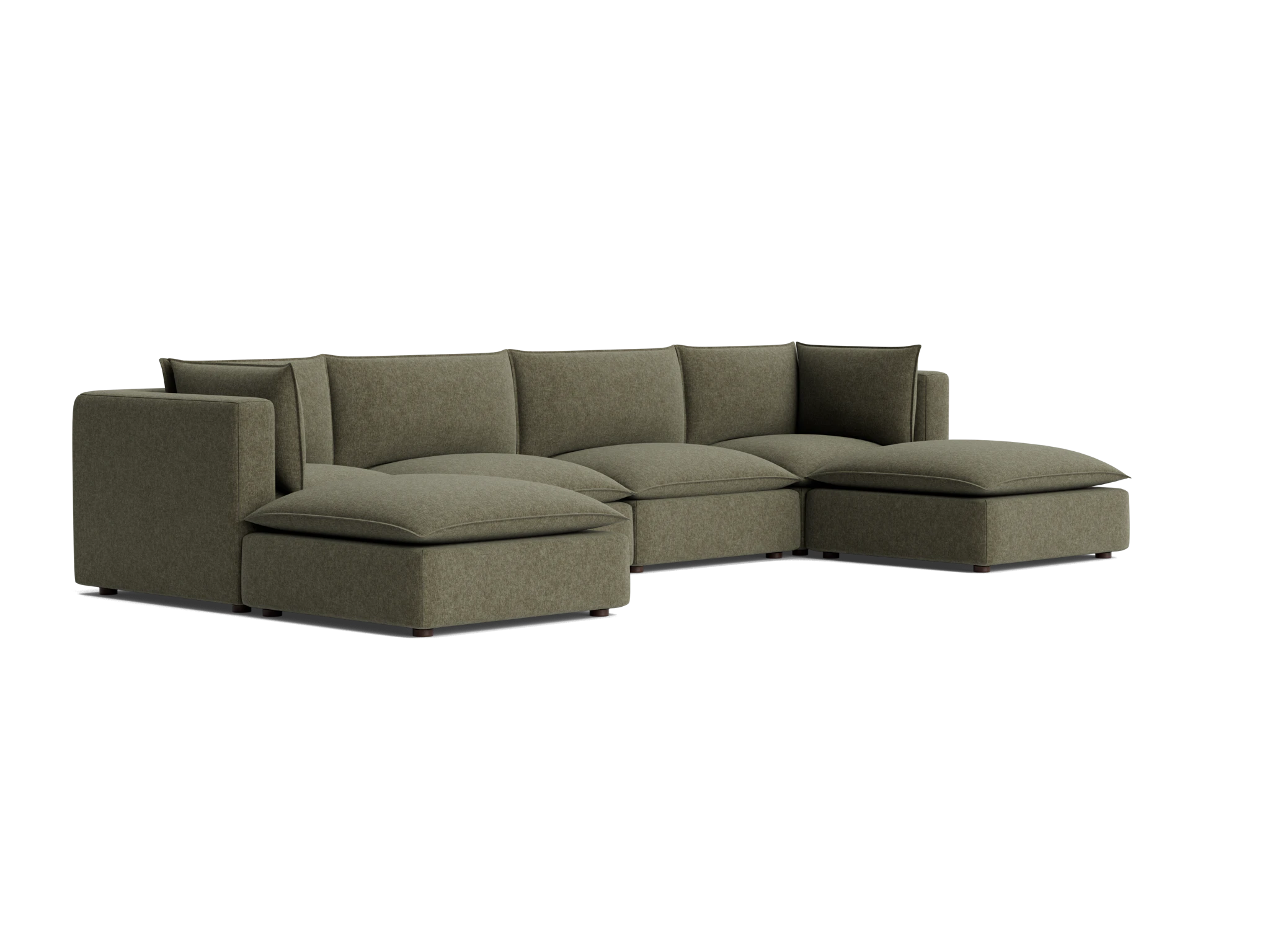haine modular grand sofa sectional kenley spruce