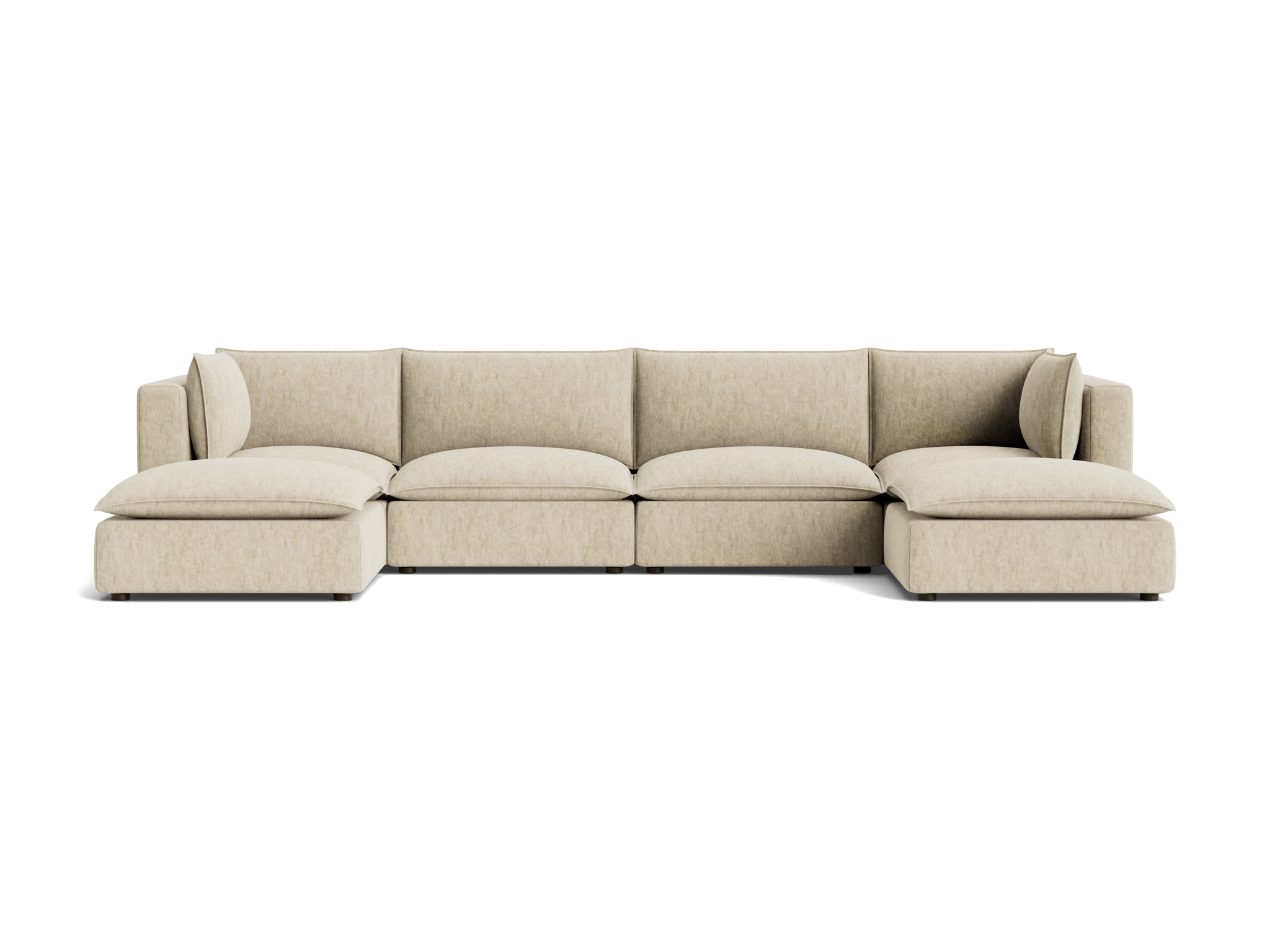 haine modular grand sofa sectional crave irish cream
