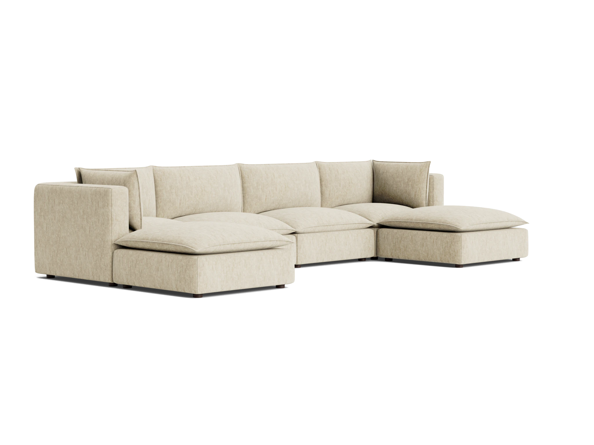 haine modular grand sofa sectional crave irish cream