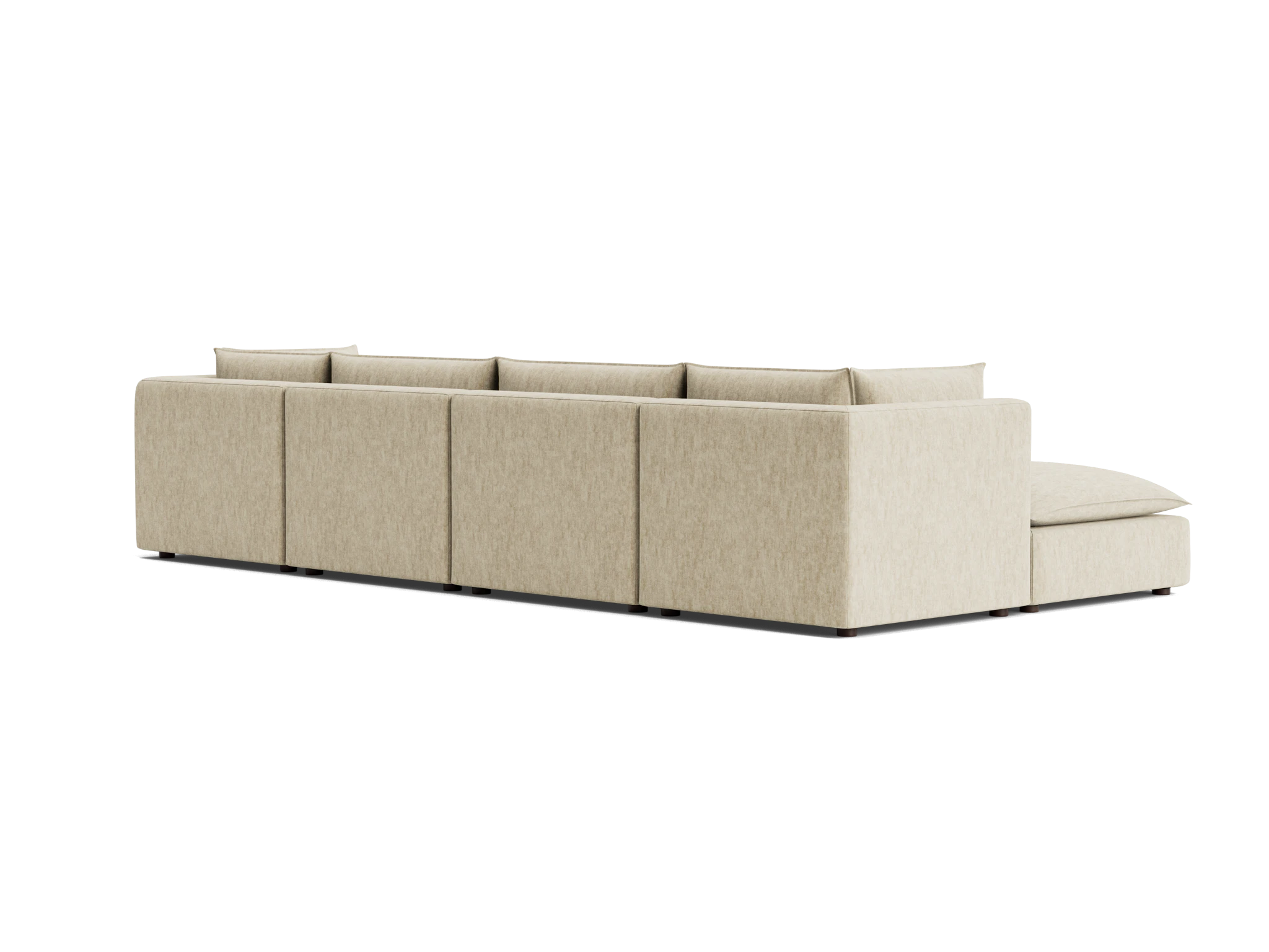 haine modular grand sofa sectional crave irish cream